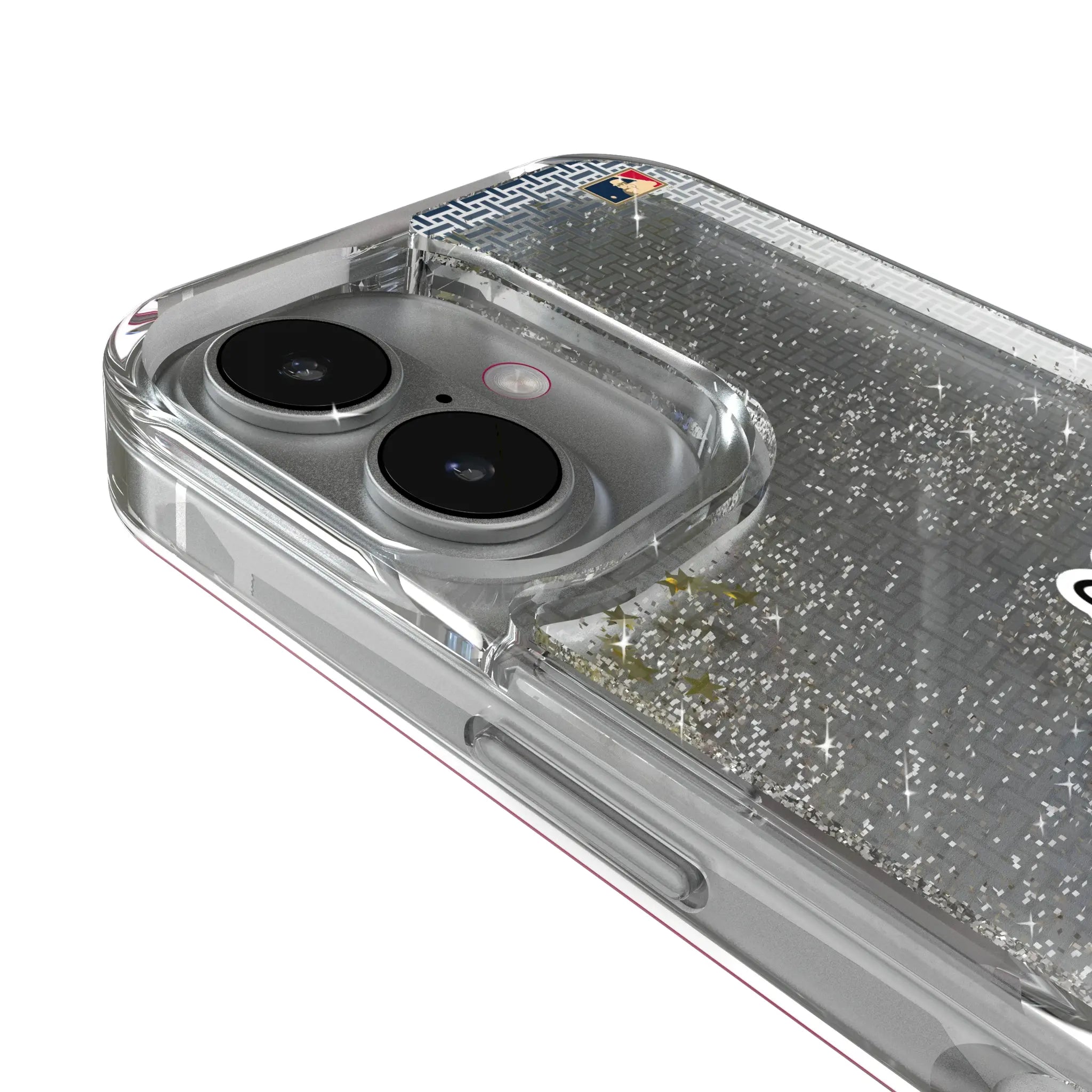 Chicago Cubs 1914 - Cooperstown Collection Linen Glitter Phone Case