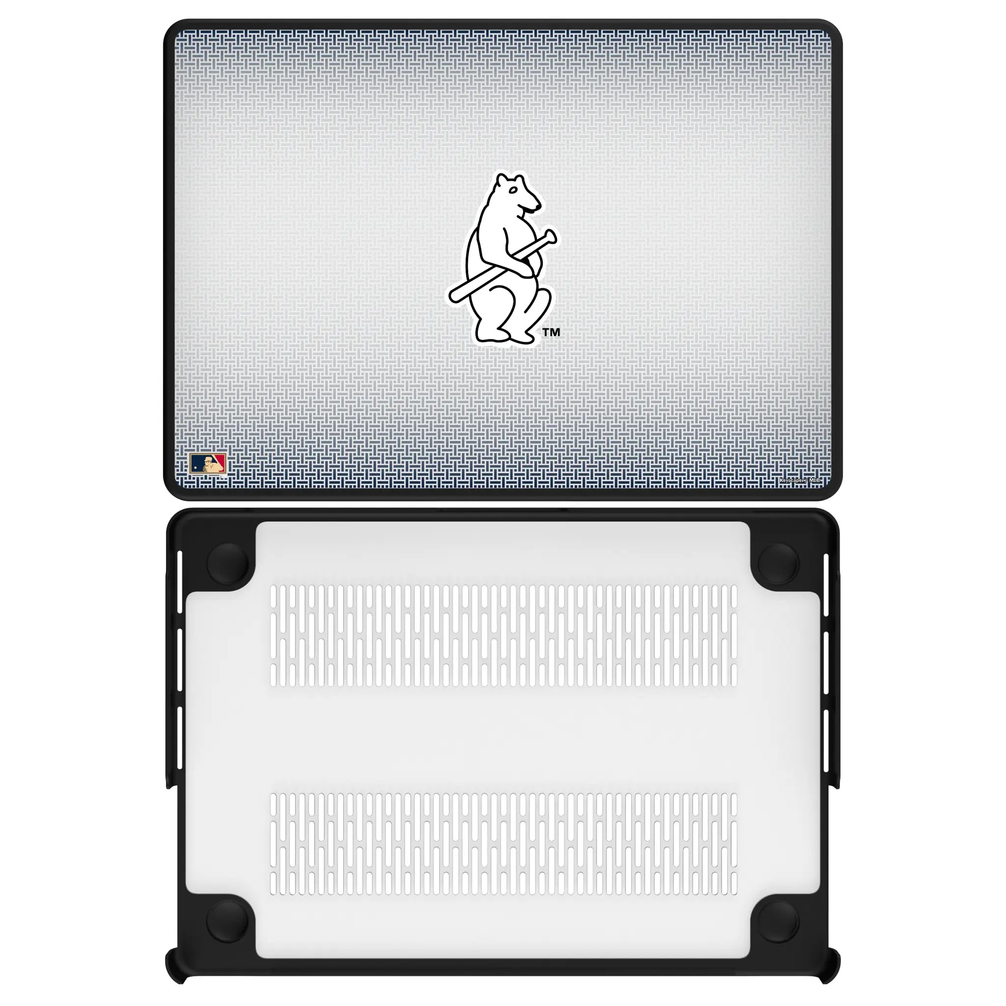 Chicago Cubs 1914 - Cooperstown Collection Linen Laptop Case for Apple MacBook