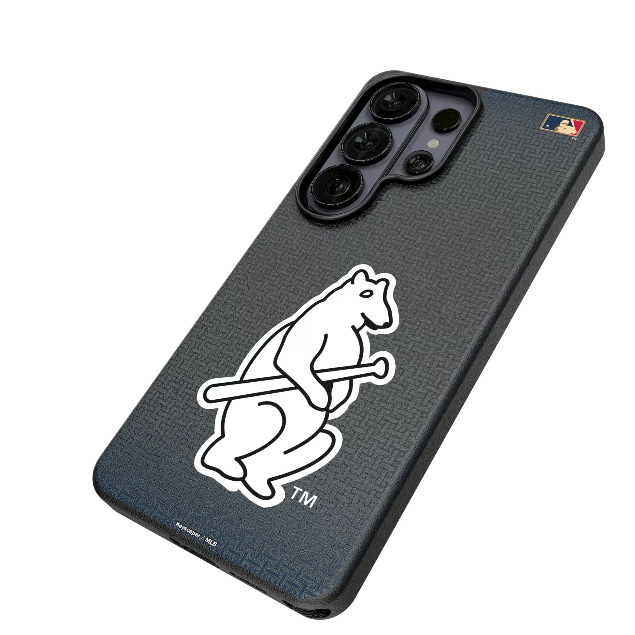 Chicago Cubs 1914 - Cooperstown Collection Linen MagSafe Compatible Phone Case for Samsung Galaxy