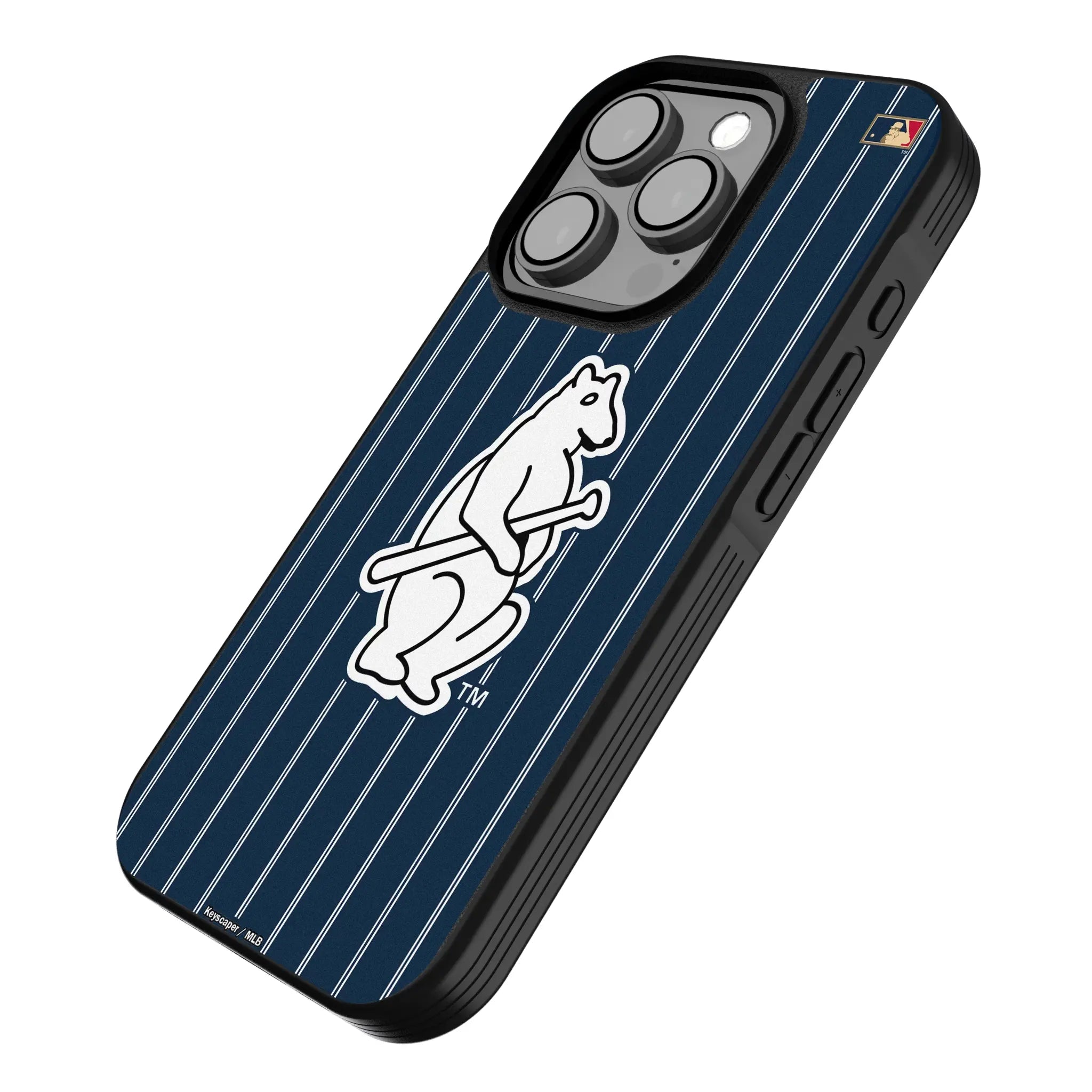 Chicago Cubs 1914 - Cooperstown Collection Pinstripe Bump Phone Case