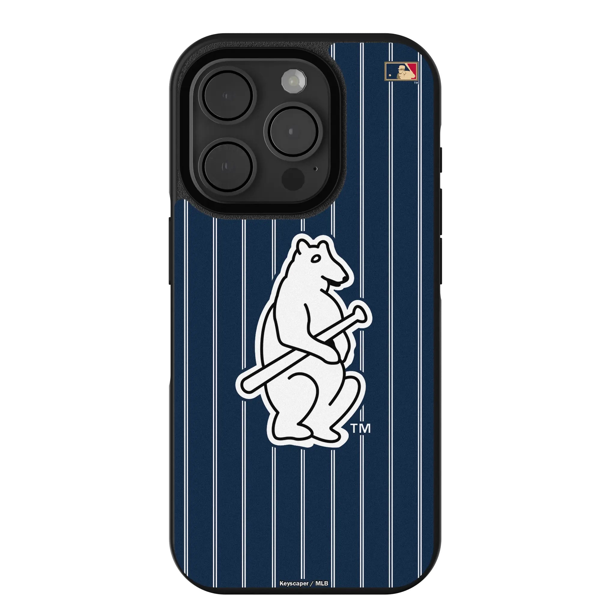 Chicago Cubs 1914 - Cooperstown Collection Pinstripe Bump Phone Case