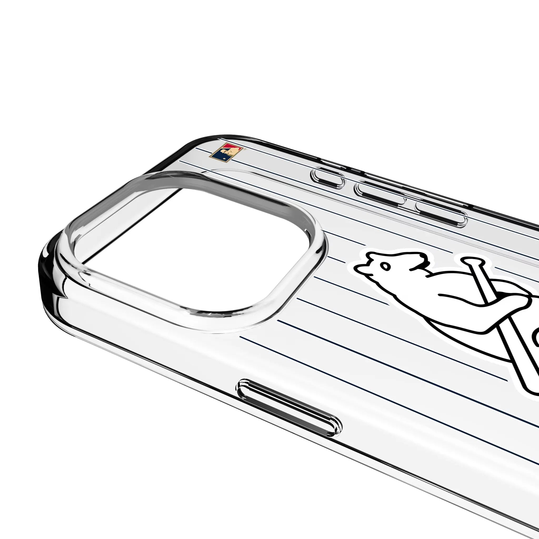 Chicago Cubs 1914 - Cooperstown Collection Pinstripe Clear Phone Case for Apple iPhone