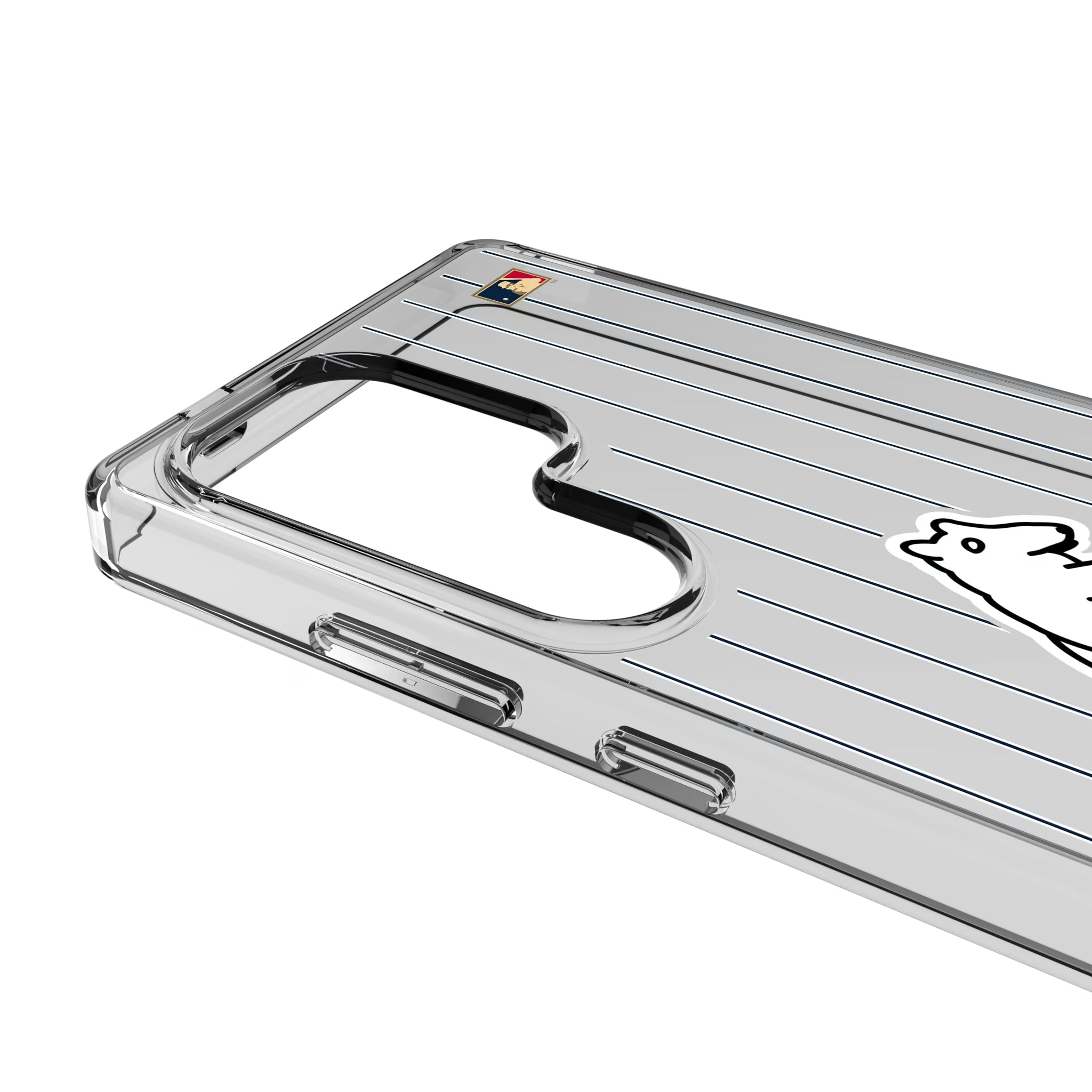 Chicago Cubs 1914 - Cooperstown Collection Pinstripe Clear Phone Case for Samsung Galaxy - Sports Gifts, Sports Memorabilia, Sports Collectibles, Fan Shop