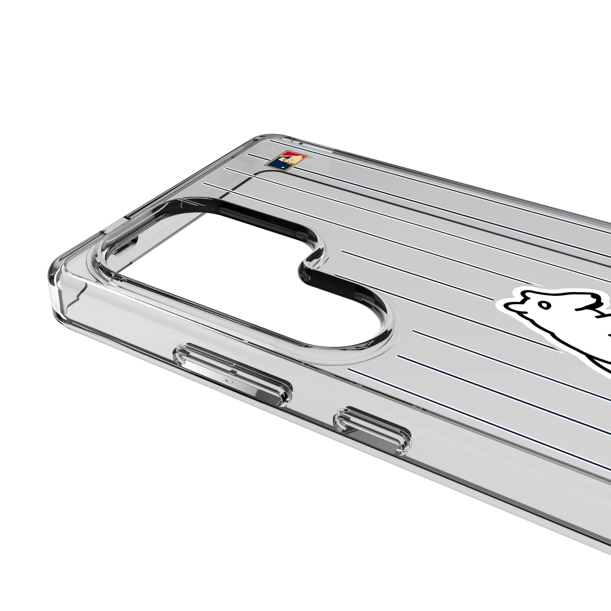 Chicago Cubs 1914 - Cooperstown Collection Pinstripe Clear Phone Case for Samsung Galaxy