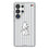 Chicago Cubs 1914 - Cooperstown Collection Pinstripe Clear Phone Case for Samsung Galaxy