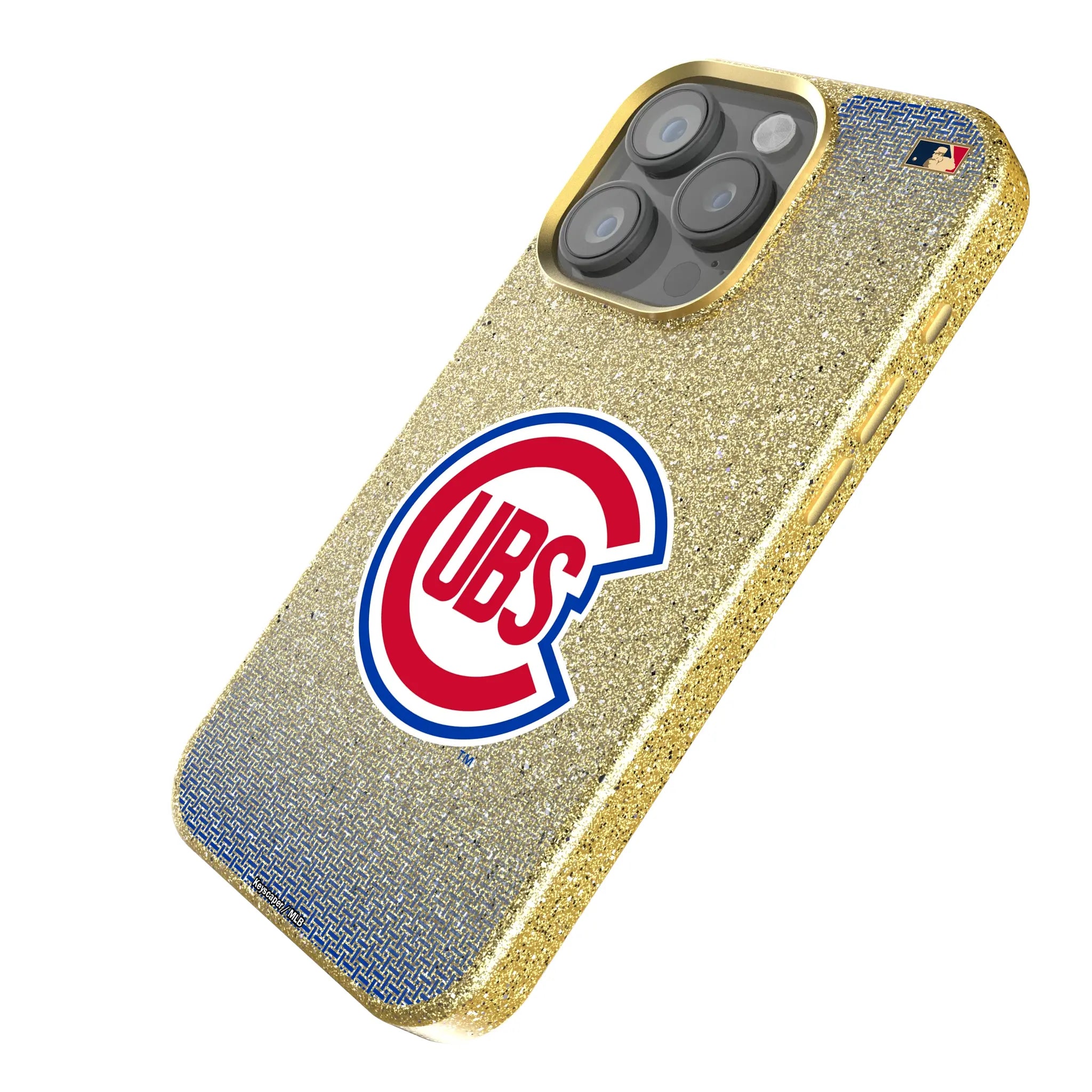 Chicago Cubs 1948-1956 - Cooperstown Collection Linen Bling Phone Case for Apple iPhone
