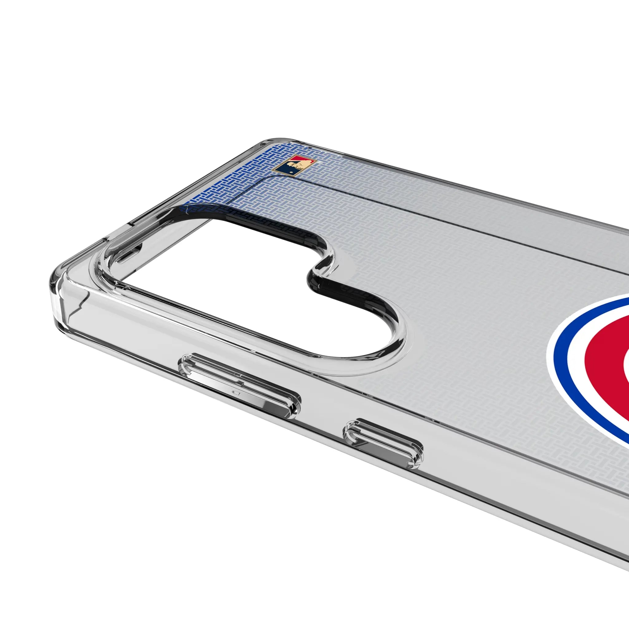Chicago Cubs 1948-1956 - Cooperstown Collection Linen Clear Phone Case for Samsung Galaxy