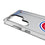Chicago Cubs 1948-1956 - Cooperstown Collection Linen Clear Phone Case for Samsung Galaxy