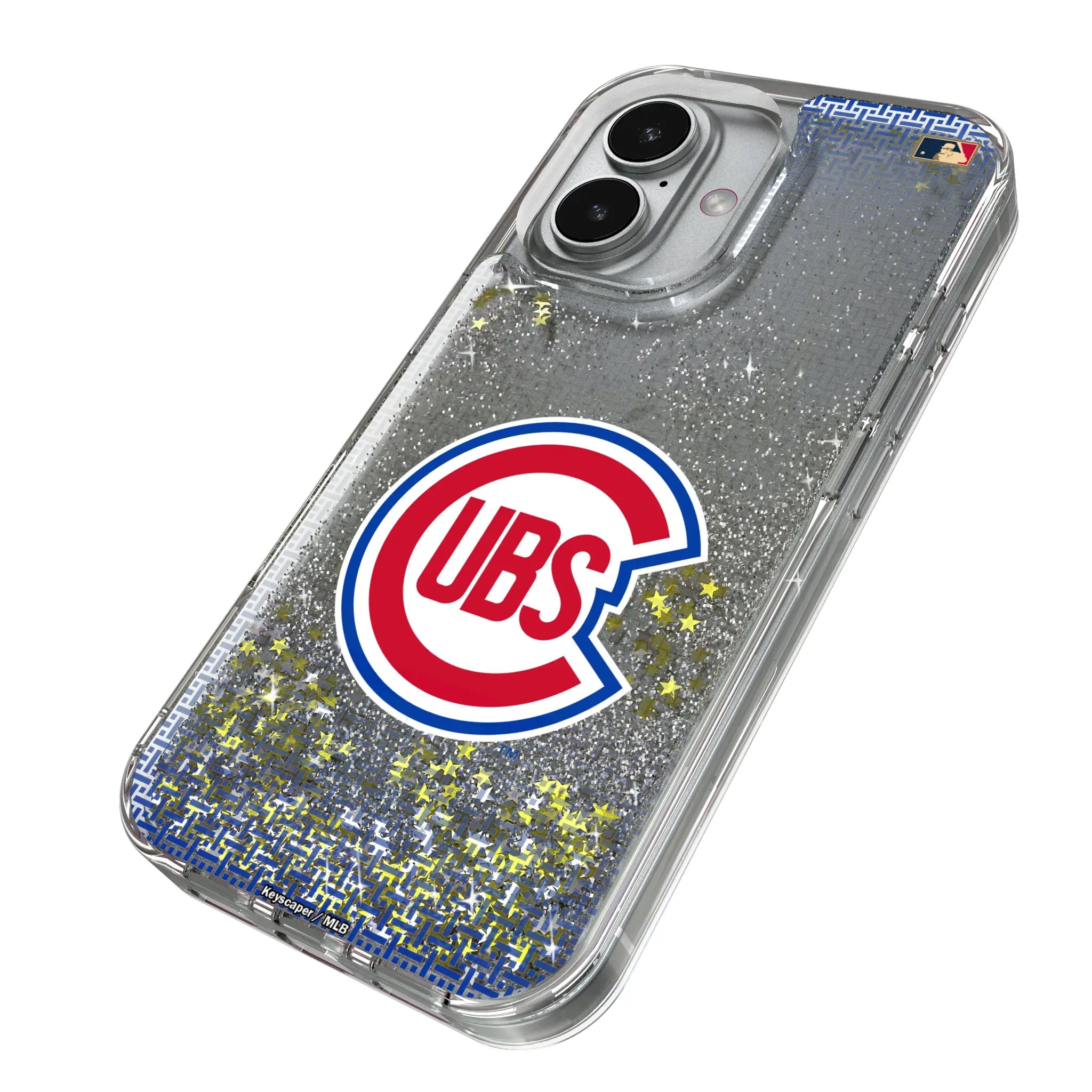 Chicago Cubs 1948-1956 - Cooperstown Collection Linen Glitter Phone Case