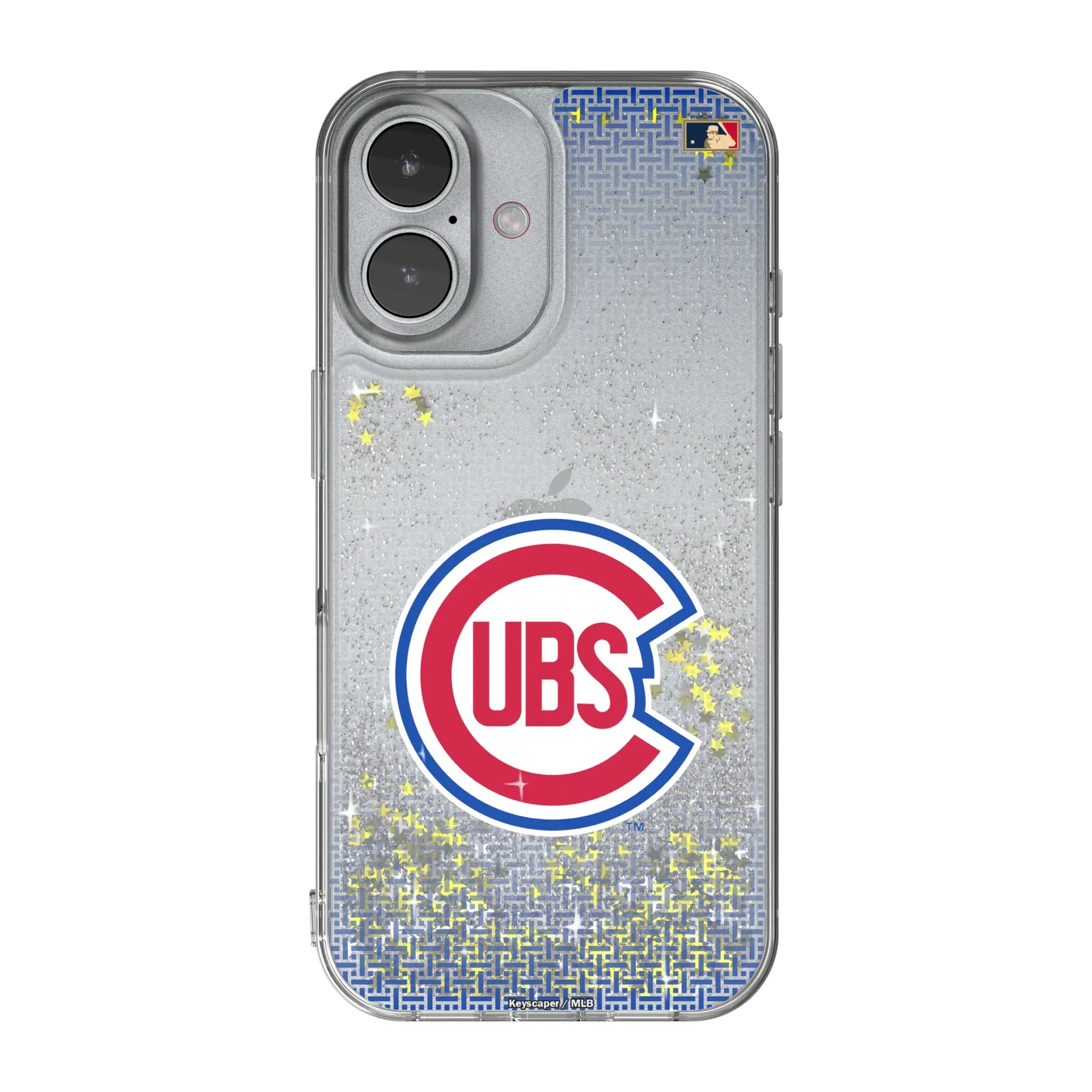 Chicago Cubs 1948-1956 - Cooperstown Collection Linen Glitter Phone Case