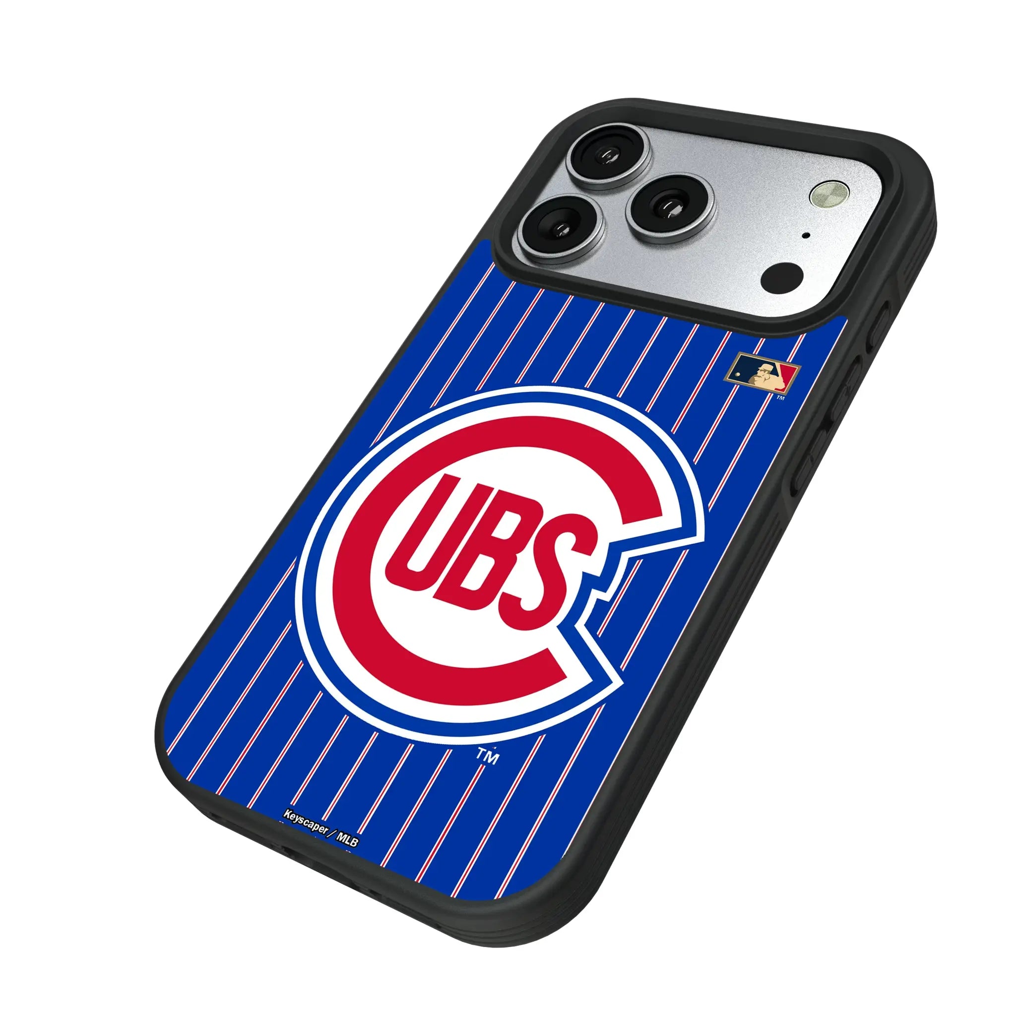 Chicago Cubs 1948-1956 - Cooperstown Collection Pinstripe Bump Phone Case