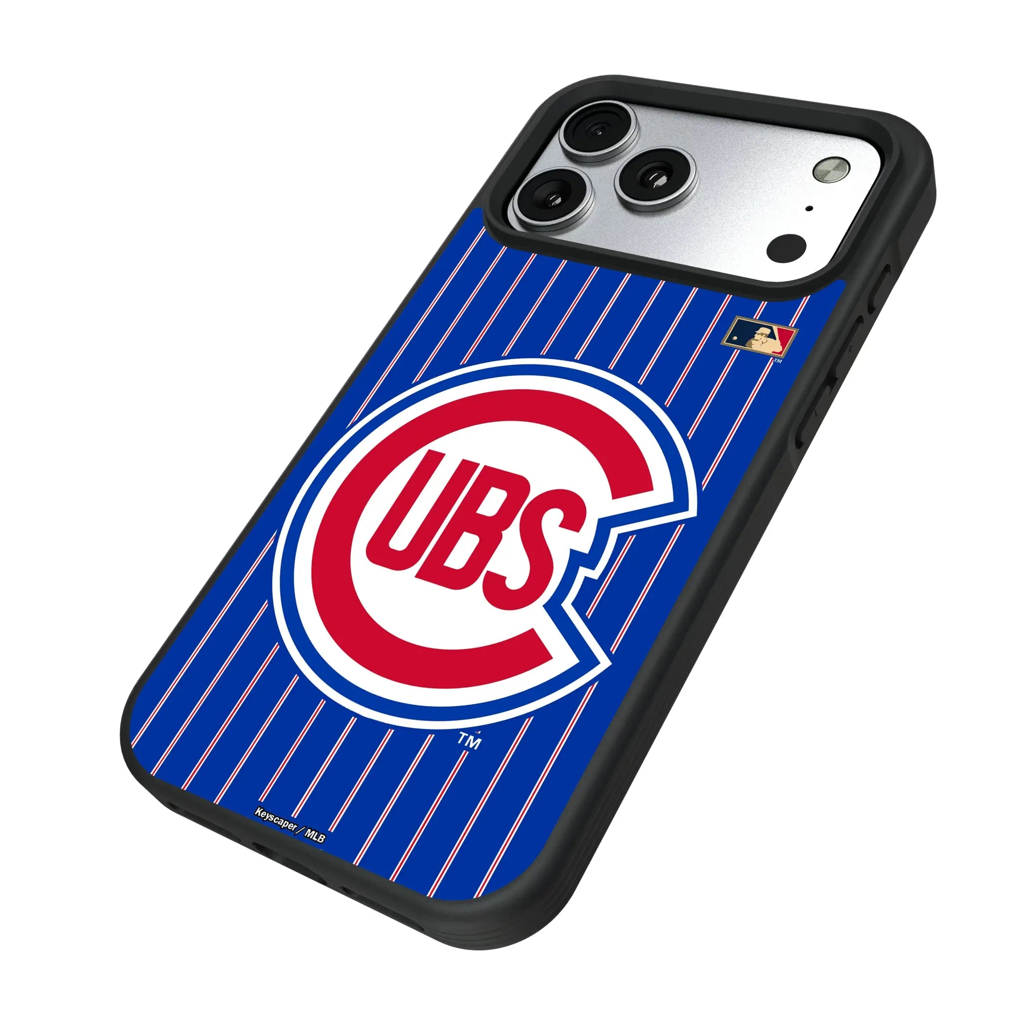 Chicago Cubs 1948-1956 - Cooperstown Collection Pinstripe Bump Phone Case