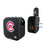 Chicago Cubs 1948-1956 - Cooperstown Collection Text Backdrop 2 in 1 USB A/C Charger