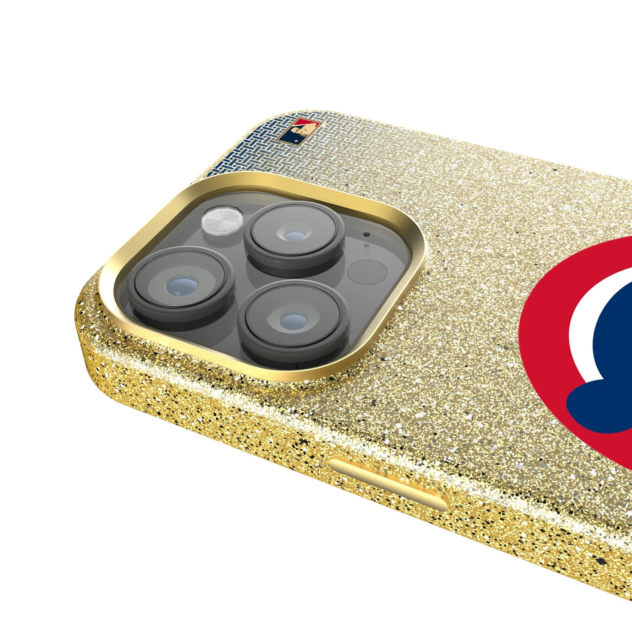 Chicago Cubs Home 1979-1993 - Cooperstown Collection Linen Bling Phone Case for Apple iPhone