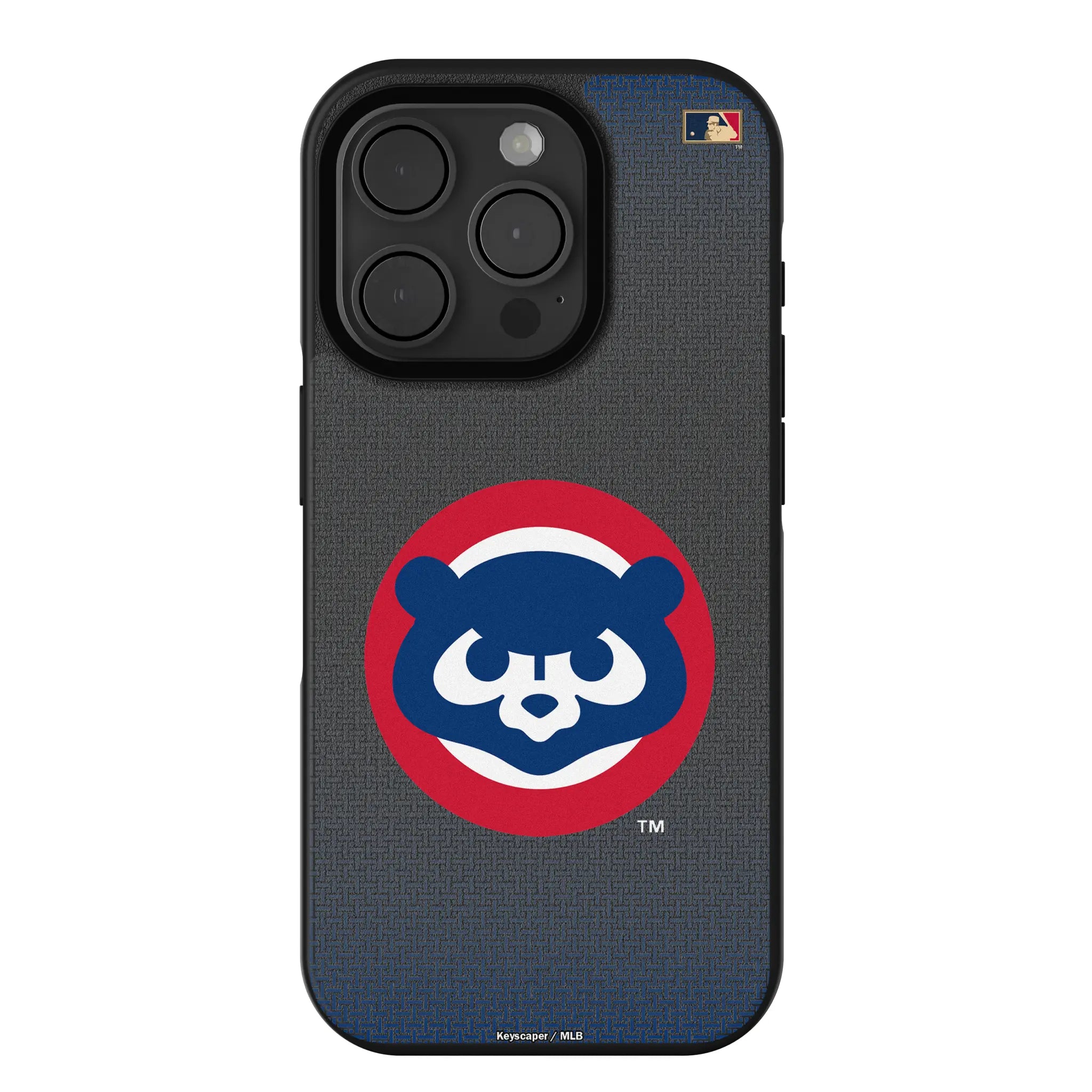 Chicago Cubs Home 1979-1993 - Cooperstown Collection Linen Bump Phone Case