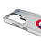 Chicago Cubs Home 1979-1993 - Cooperstown Collection Linen Clear Phone Case for Samsung Galaxy