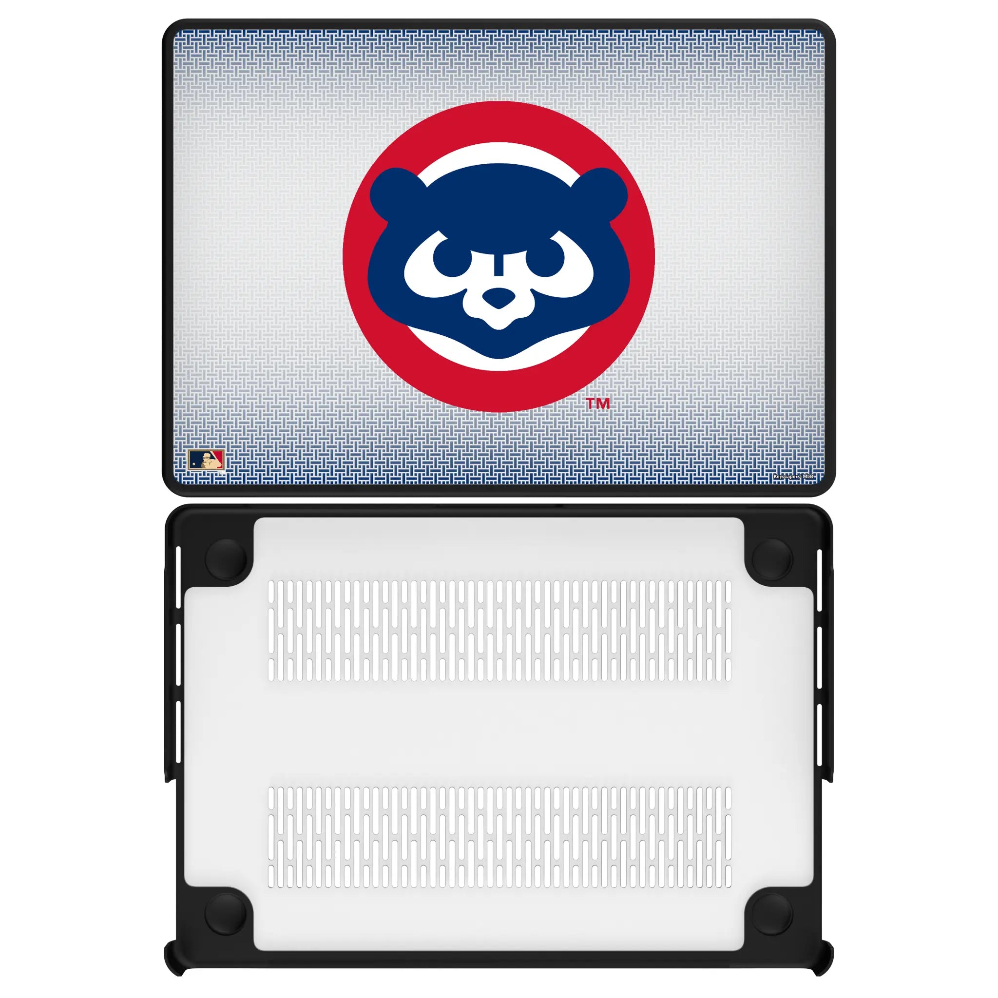 Chicago Cubs Home 1979-1993 - Cooperstown Collection Linen Laptop Case for Apple MacBook