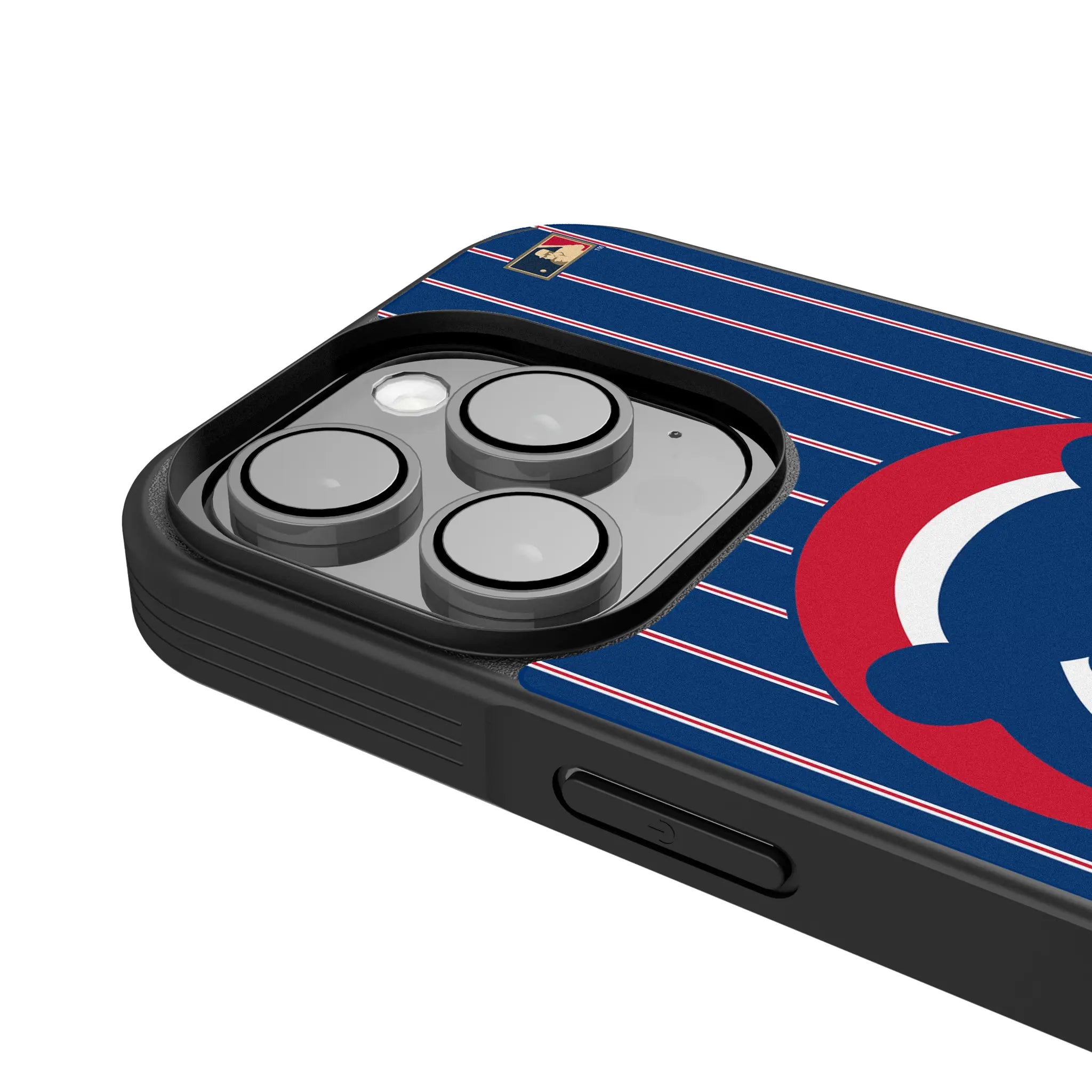 Chicago Cubs Home 1979-1993 - Cooperstown Collection Pinstripe Bump Phone Case