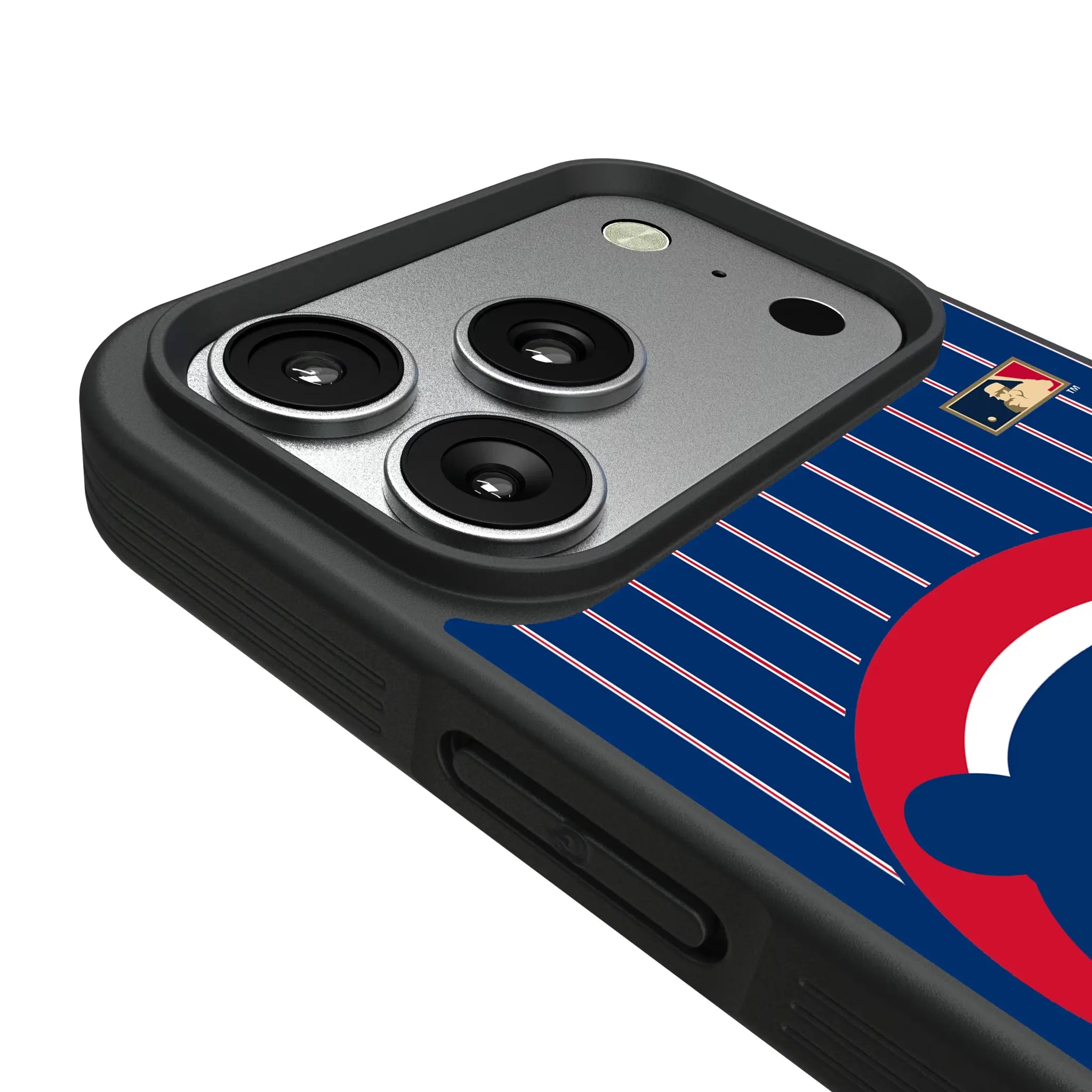 Chicago Cubs Home 1979-1993 - Cooperstown Collection Pinstripe Bump Phone Case