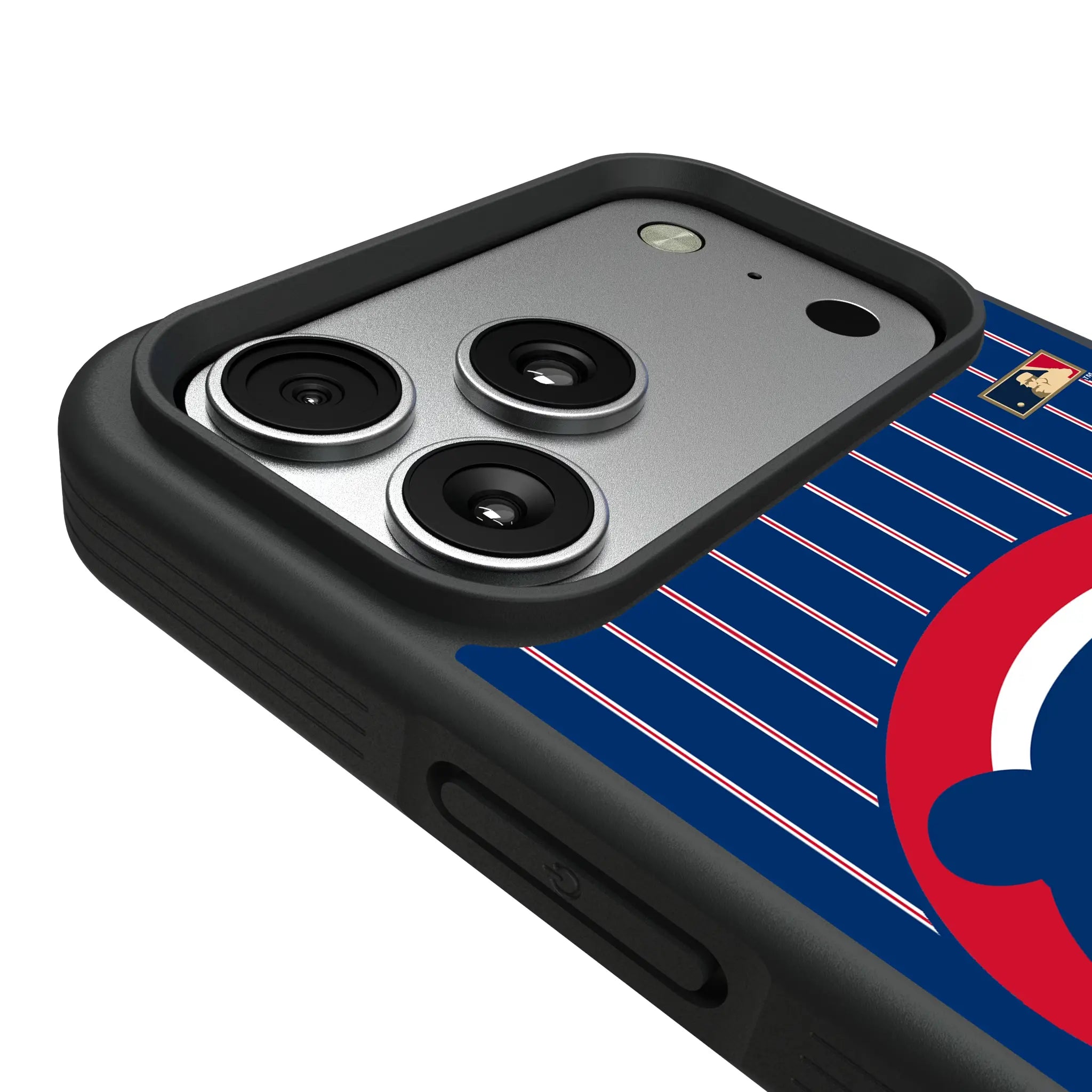 Chicago Cubs Home 1979-1993 - Cooperstown Collection Pinstripe Bump Phone Case