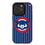 Chicago Cubs Home 1979-1993 - Cooperstown Collection Pinstripe Bump Phone Case