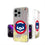 Chicago Cubs Home 1979-1993 - Cooperstown Collection Pinstripe Glitter Phone Case