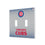 Chicago Cubs Linen Hidden-Screw Light Switch Plate