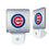 Chicago Cubs Linen Night Light 2-Pack