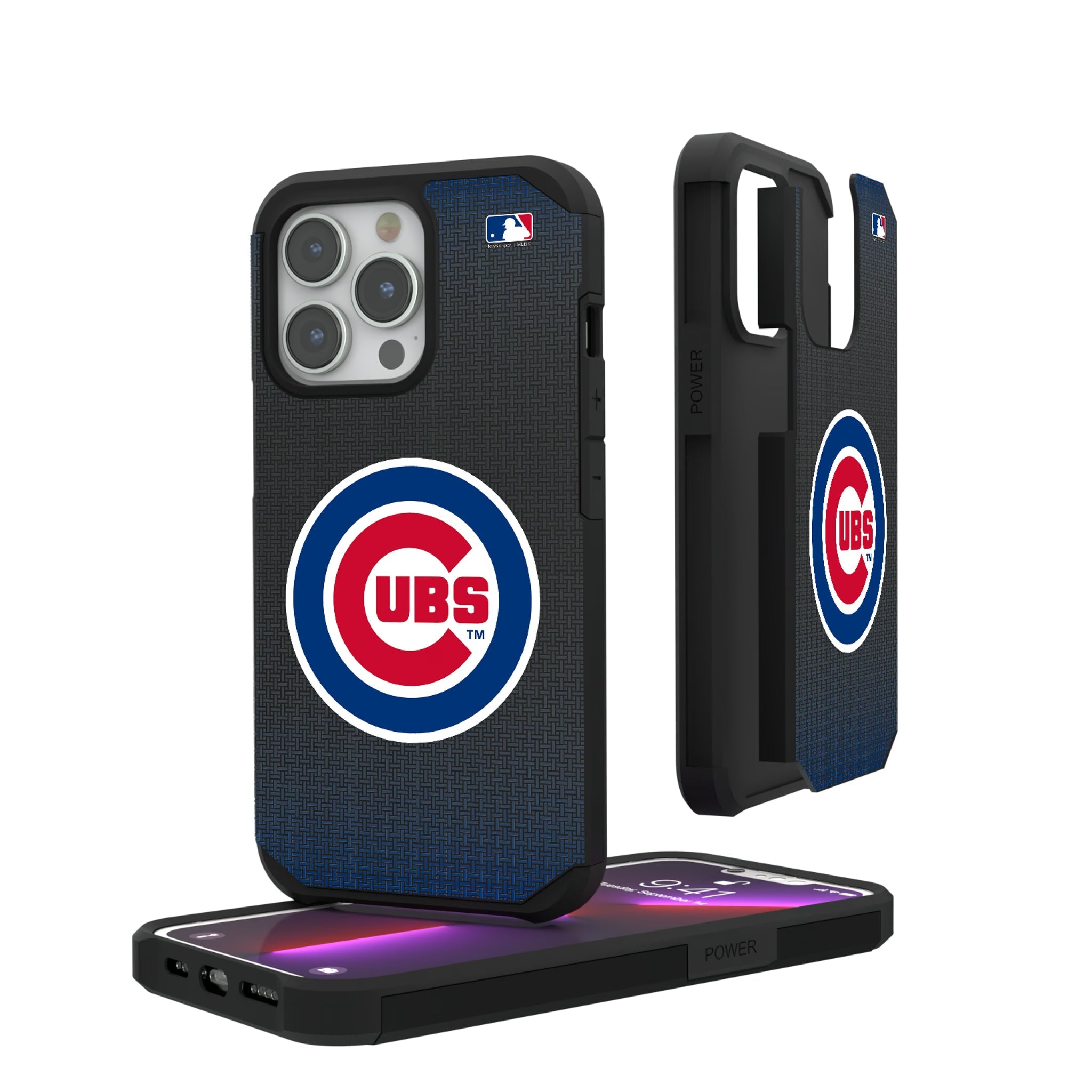 Chicago Cubs Linen Rugged Phone Case - Sports Gifts, Sports Memorabilia, Sports Collectibles, Fan Shop