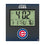 Chicago Cubs Linen Wall Clock