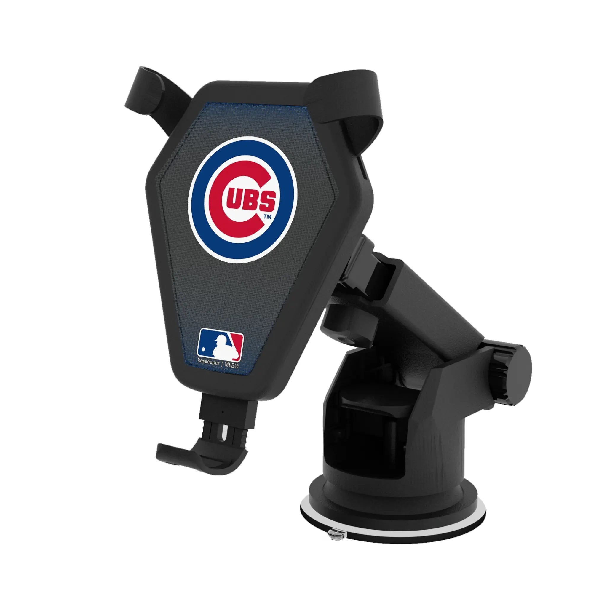 Chicago Cubs Linen Wireless Car Charger