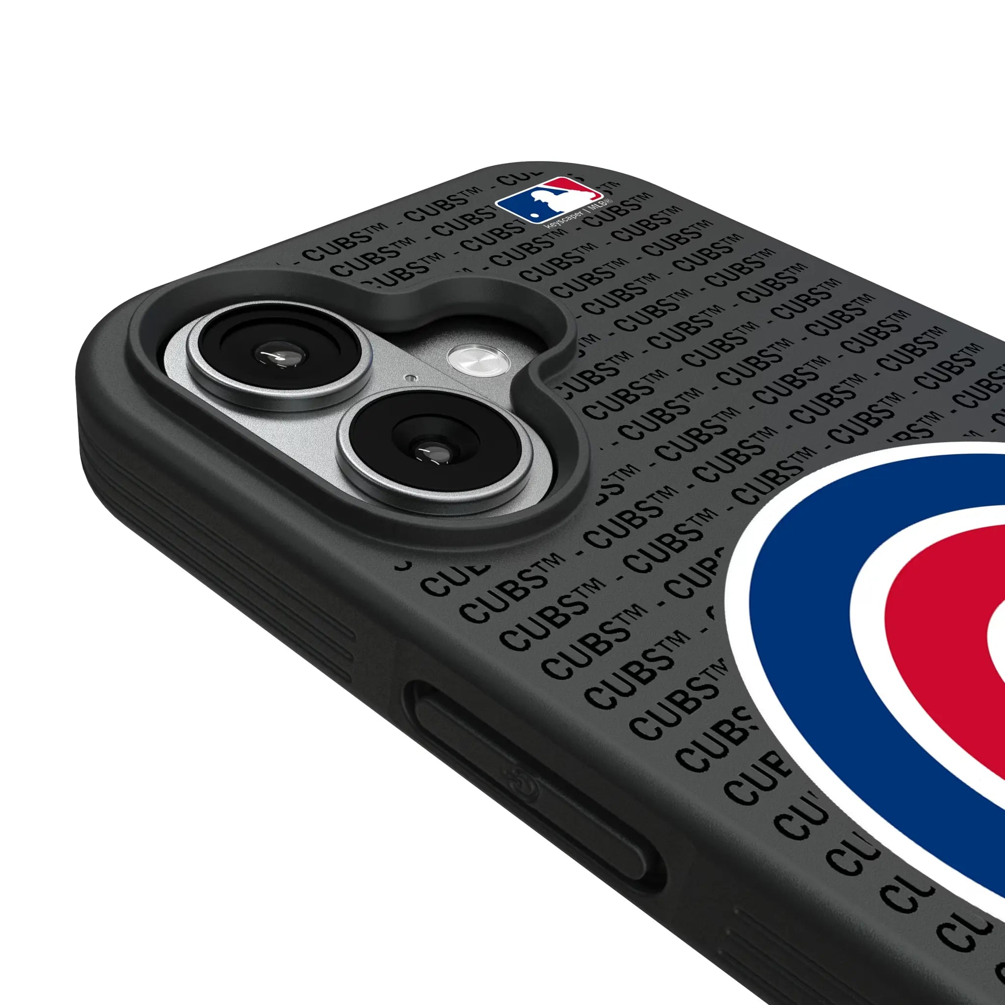 Chicago Cubs Text Backdrop Bump Phone Case