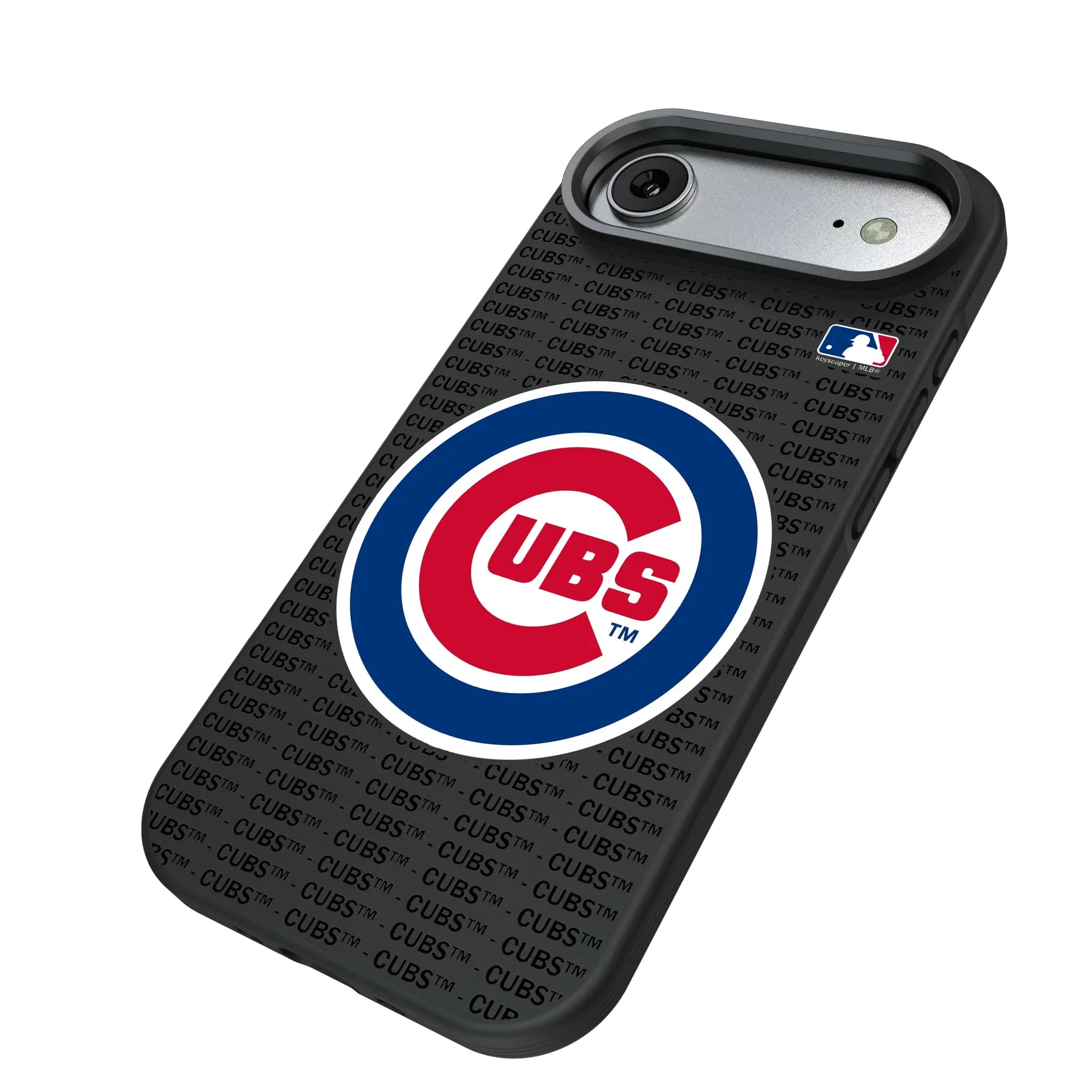 Chicago Cubs Text Backdrop Bump Phone Case