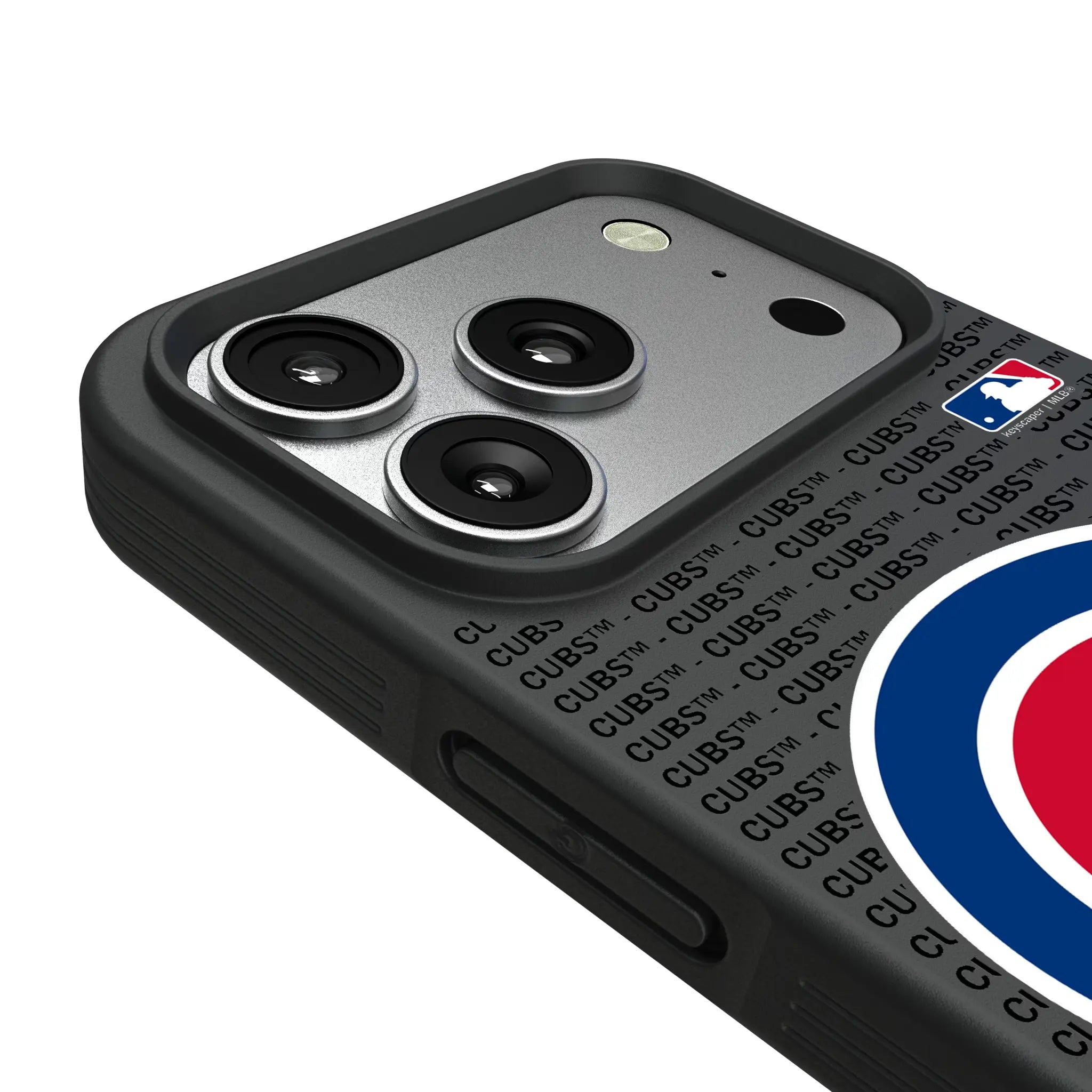 Chicago Cubs Text Backdrop Bump Phone Case