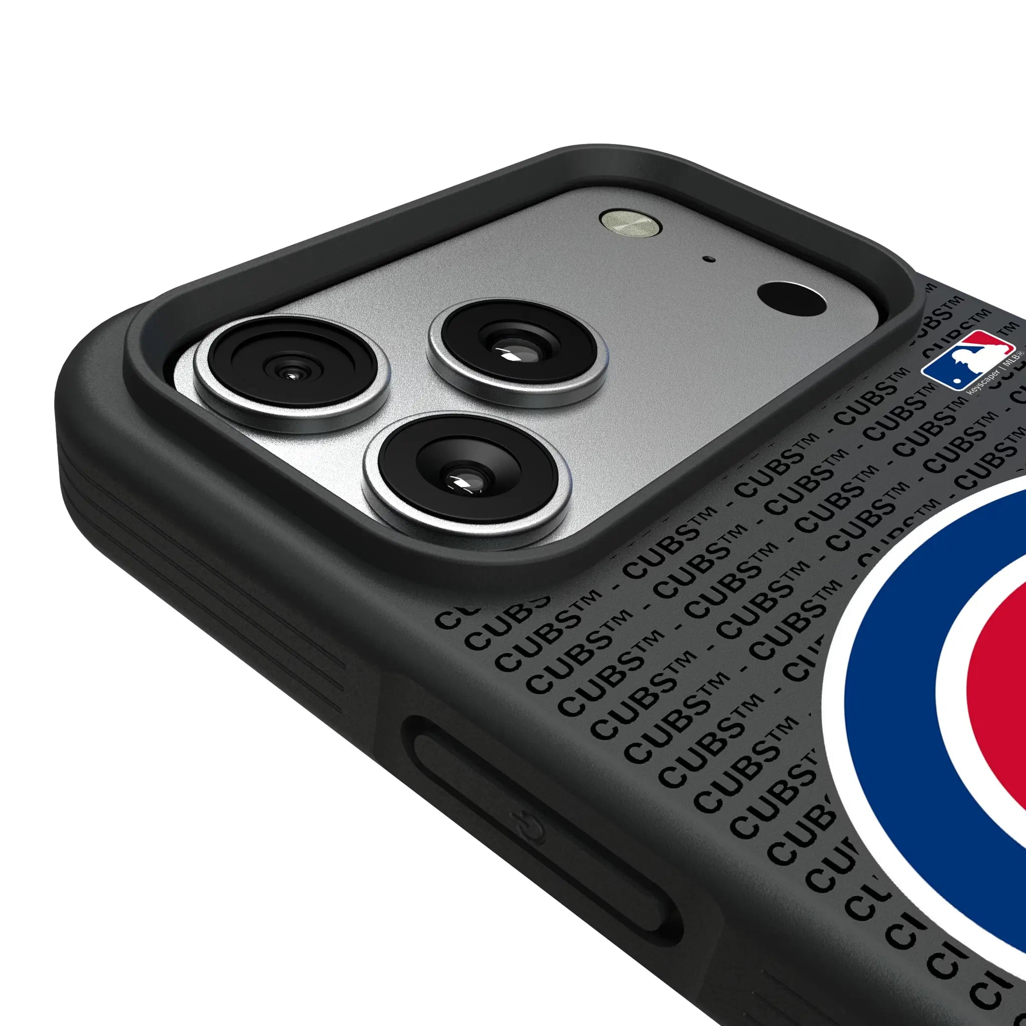 Chicago Cubs Text Backdrop Bump Phone Case