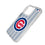 Chicago Cubs Text Backdrop Clear Phone Case for Apple iPhone