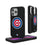 Chicago Cubs Text Backdrop Rugged Phone Case - Sports Gifts, Sports Memorabilia, Sports Collectibles, Fan Shop