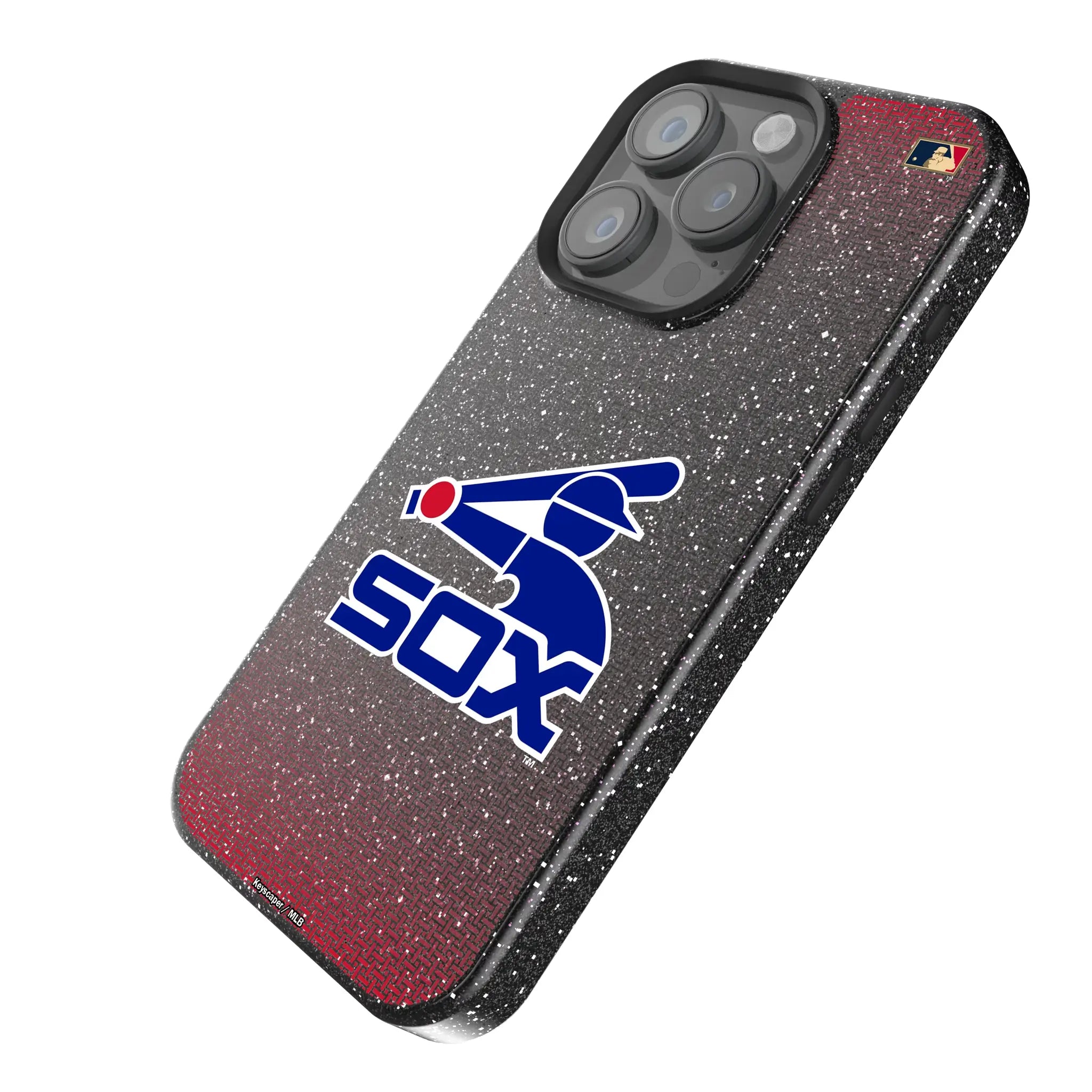 Chicago White Sox 1976-1981 - Cooperstown Collection Linen Bling Phone Case for Apple iPhone