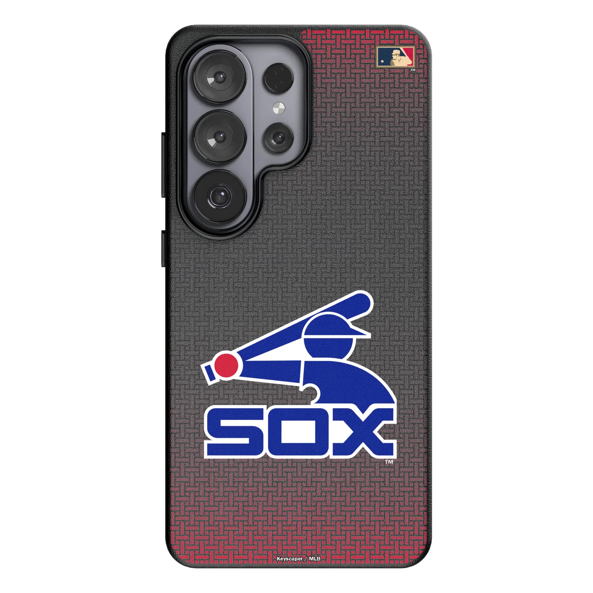 Chicago White Sox 1976-1981 - Cooperstown Collection Linen MagSafe Compatible Phone Case for Samsung Galaxy