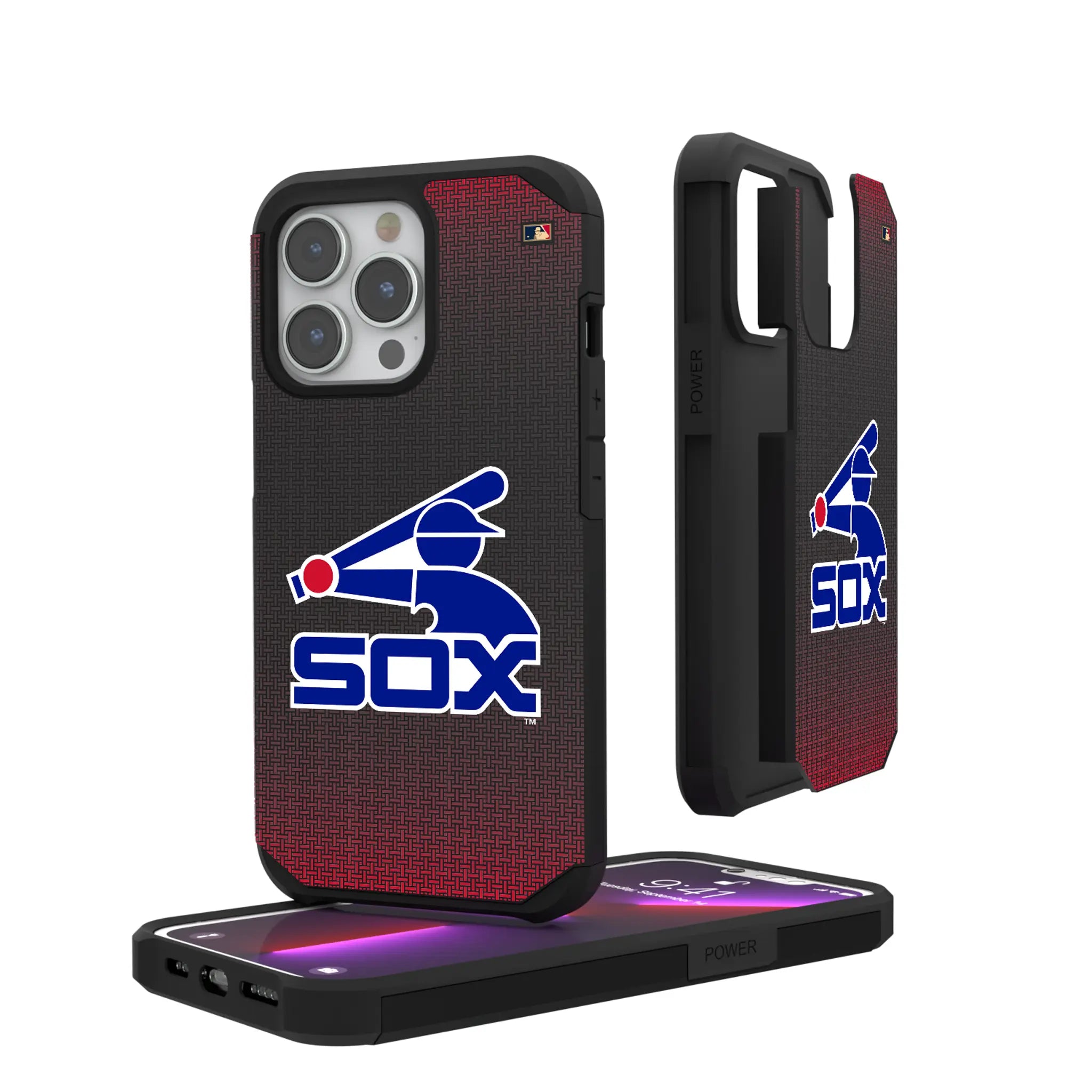 Chicago White Sox 1976-1981 - Cooperstown Collection Linen Rugged Phone Case