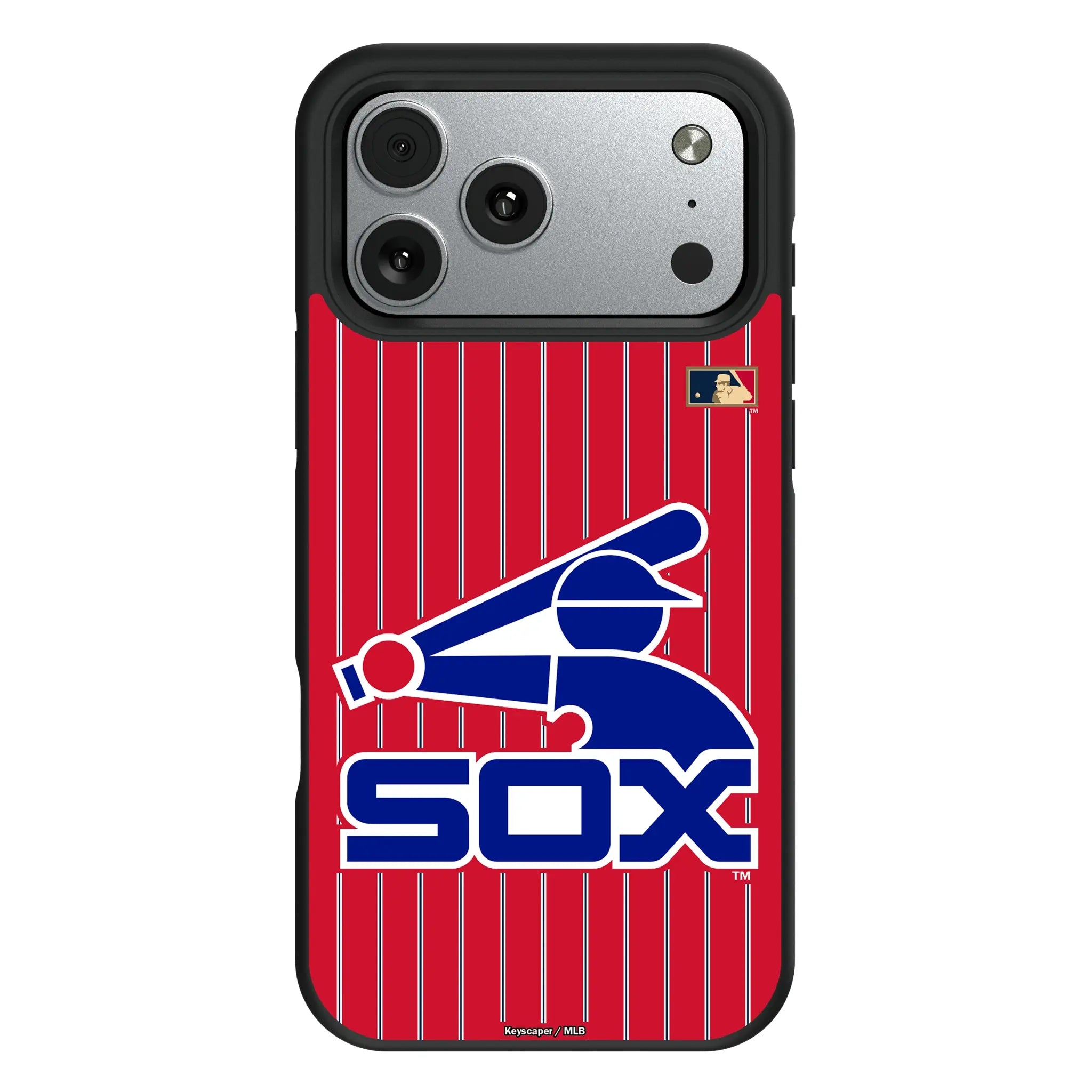 Chicago White Sox 1976-1981 - Cooperstown Collection Pinstripe Bump Phone Case