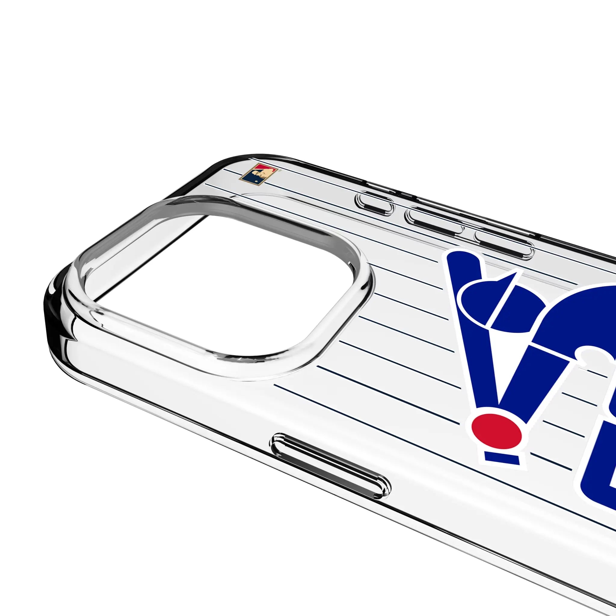 Chicago White Sox 1976-1981 - Cooperstown Collection Pinstripe Clear Phone Case for Apple iPhone
