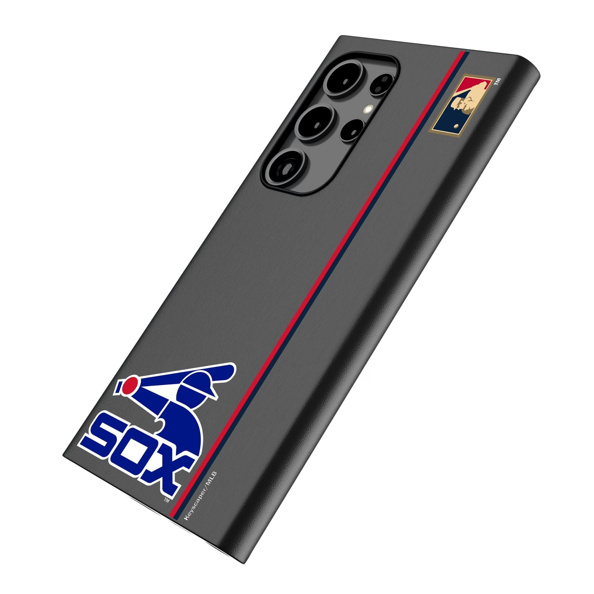 Chicago White Sox 1976-1981 - Cooperstown Collection Sidebar MagSafe Compatible Phone Case for Samsung Galaxy