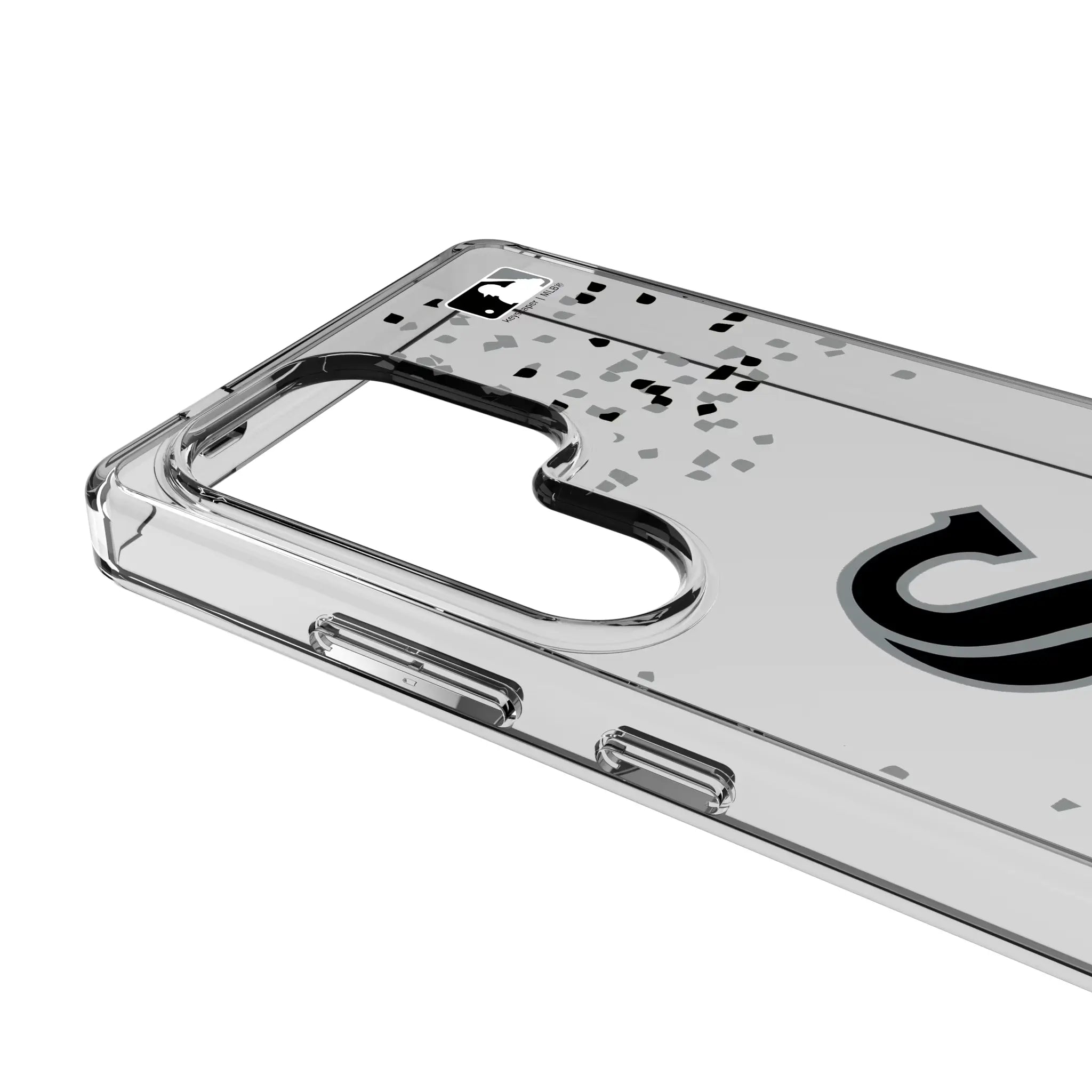 Chicago White Sox Confetti Clear Phone Case for Samsung Galaxy