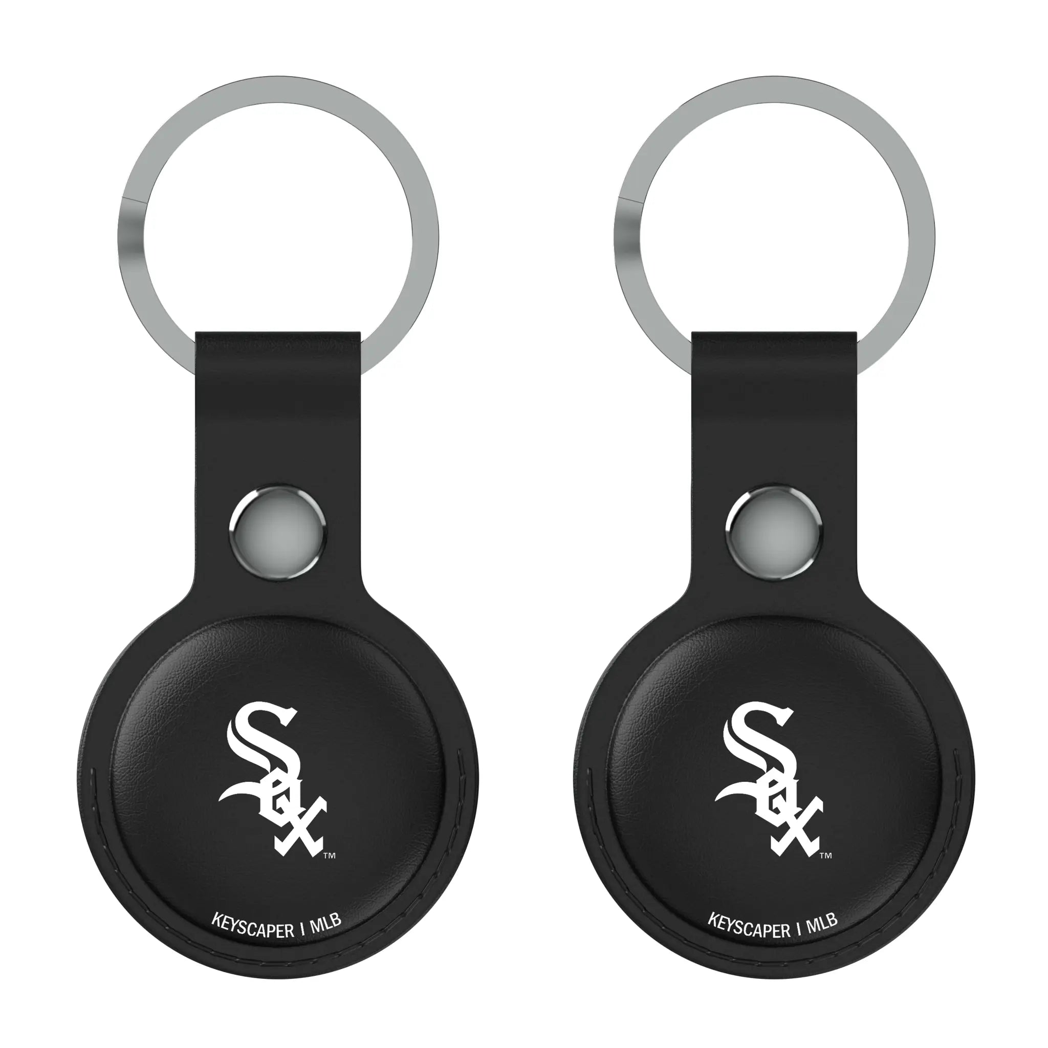 Chicago White Sox Insignia Black Airtag Holder 2-Pack