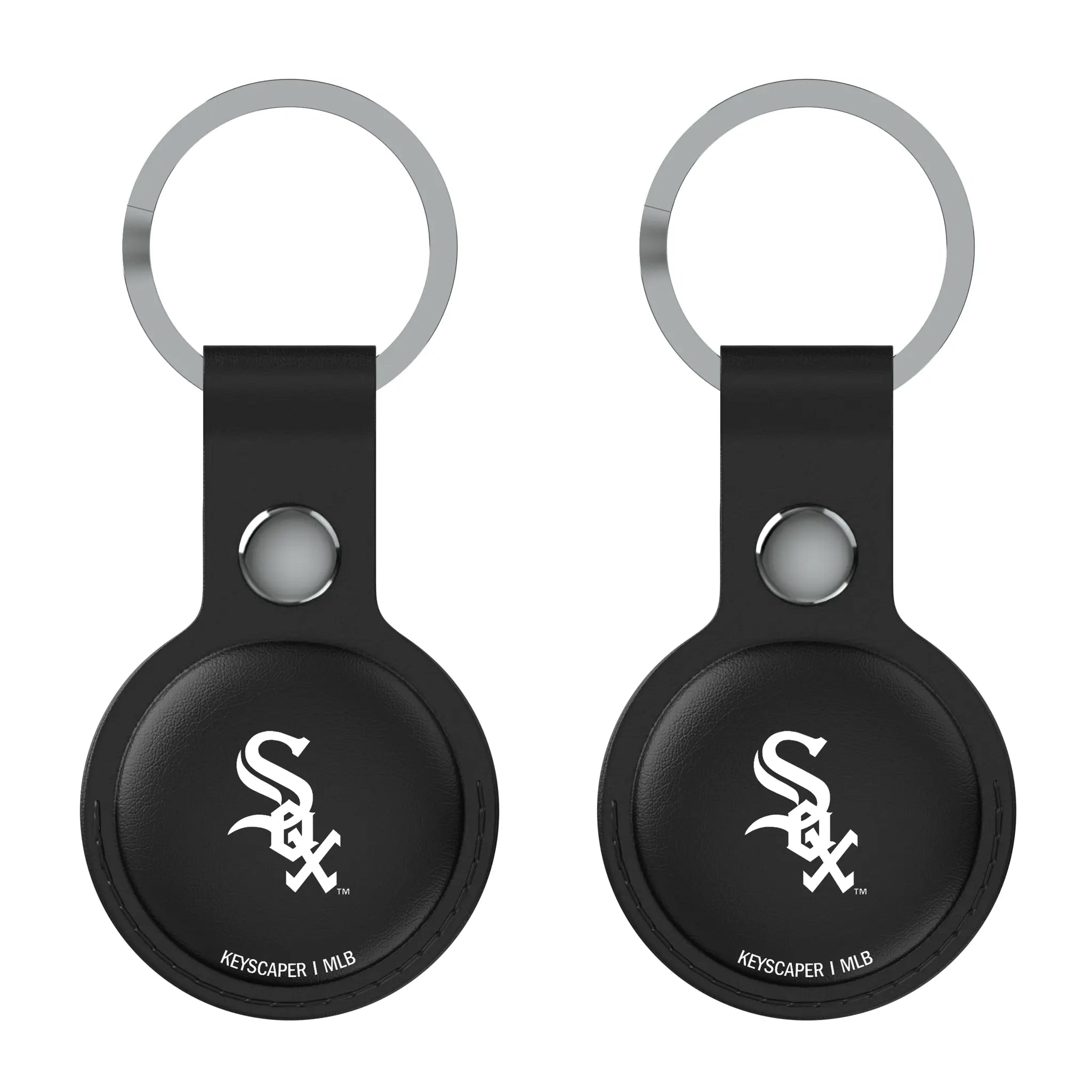 Chicago White Sox Insignia Black Airtag Holder 2-Pack