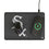 Chicago White Sox Linen 15-Watt Wireless Charger and Mouse Pad