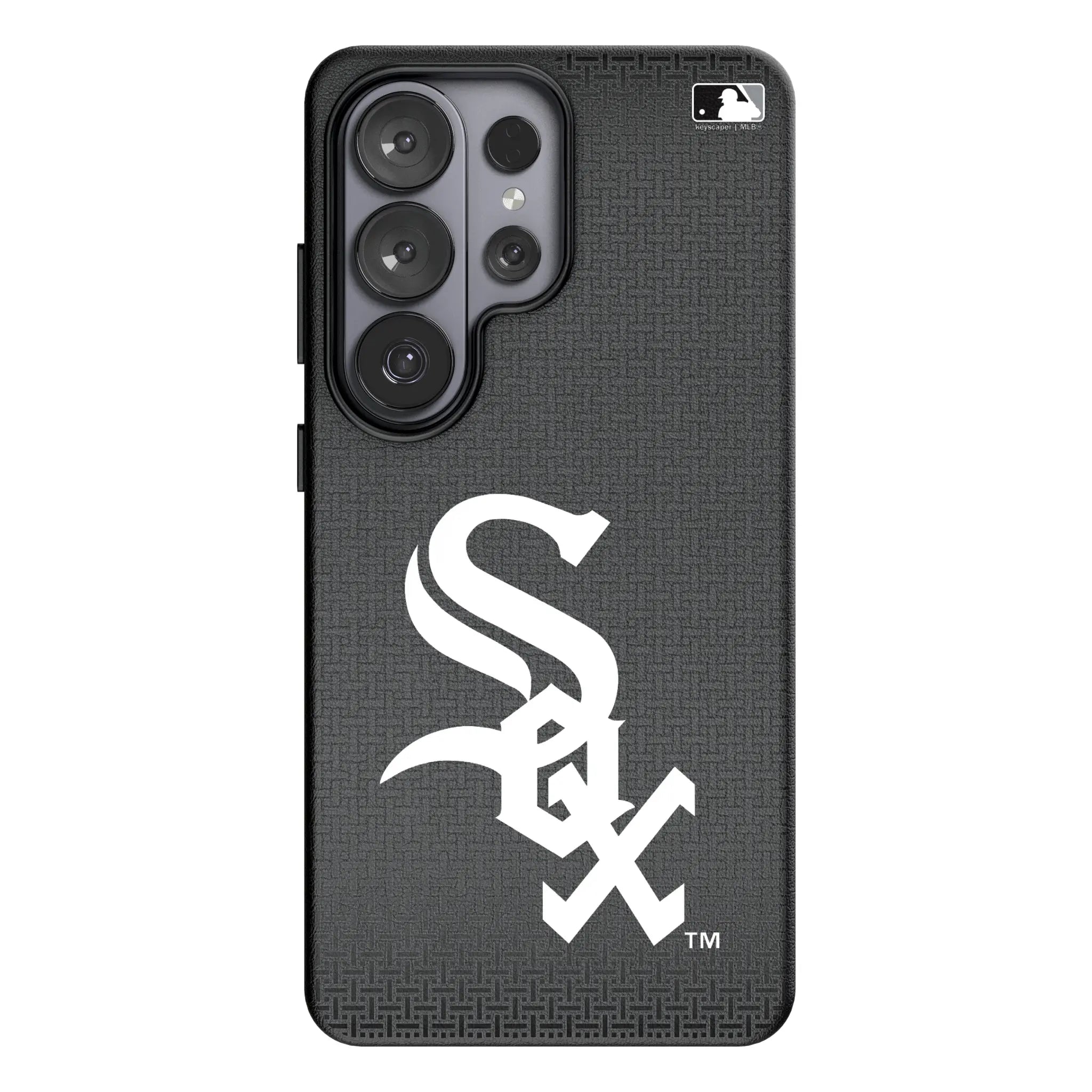 Chicago White Sox Linen MagSafe Compatible Phone Case for Samsung Galaxy