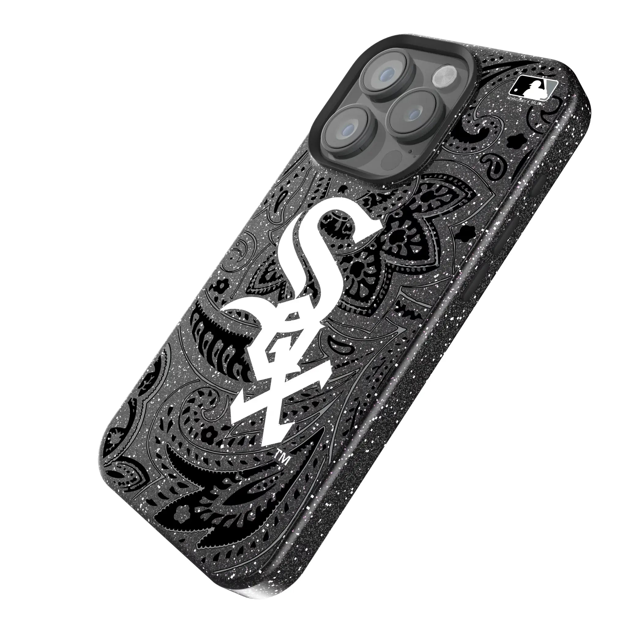 Chicago White Sox Paisley Bling Phone Case