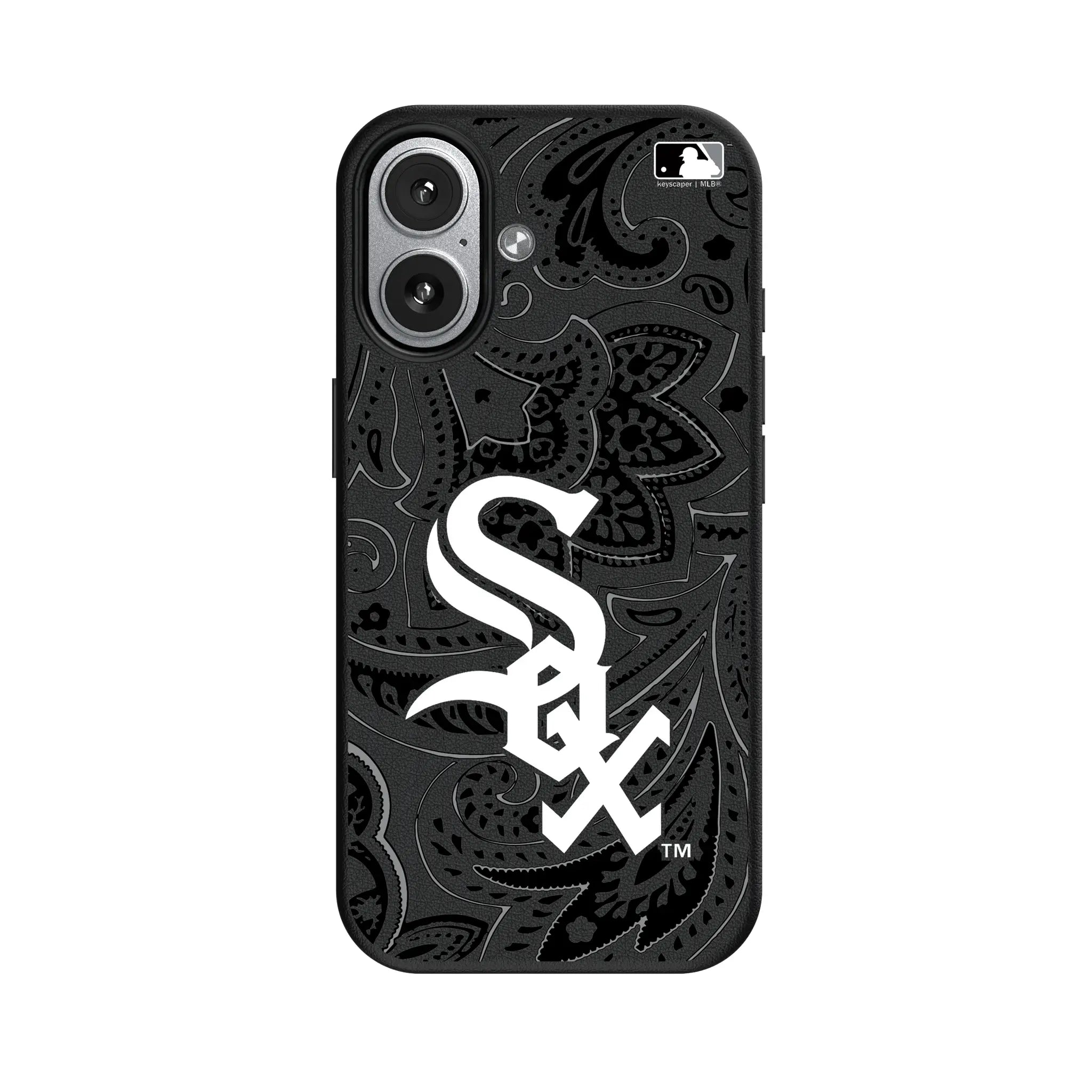 Chicago White Sox Paisley MagSafe Compatible Phone Case for Apple iPhone